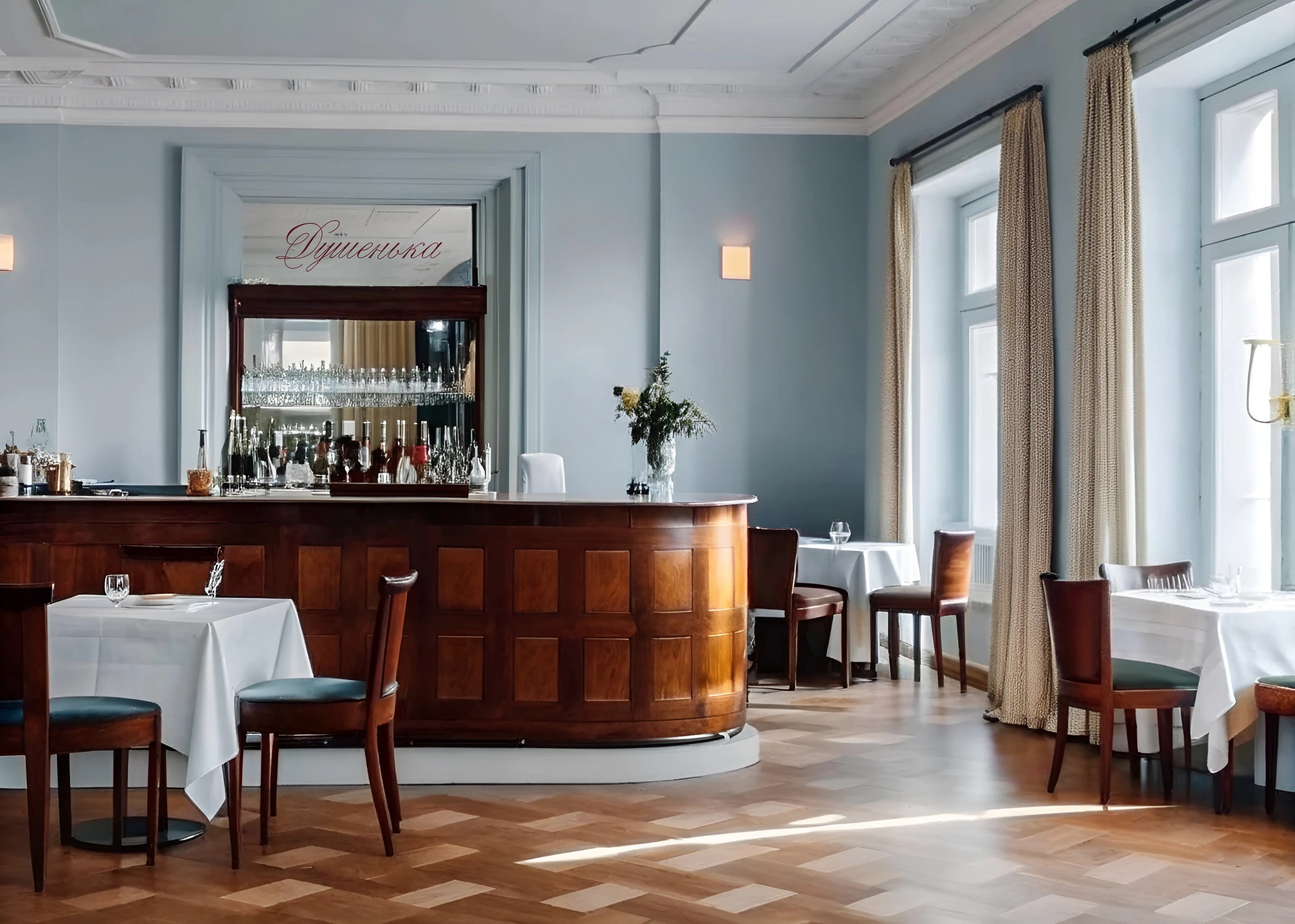 Фирменный стиль | Ресторан "Душенька" — Изображение №7 — Брендинг, Графика на Dprofile