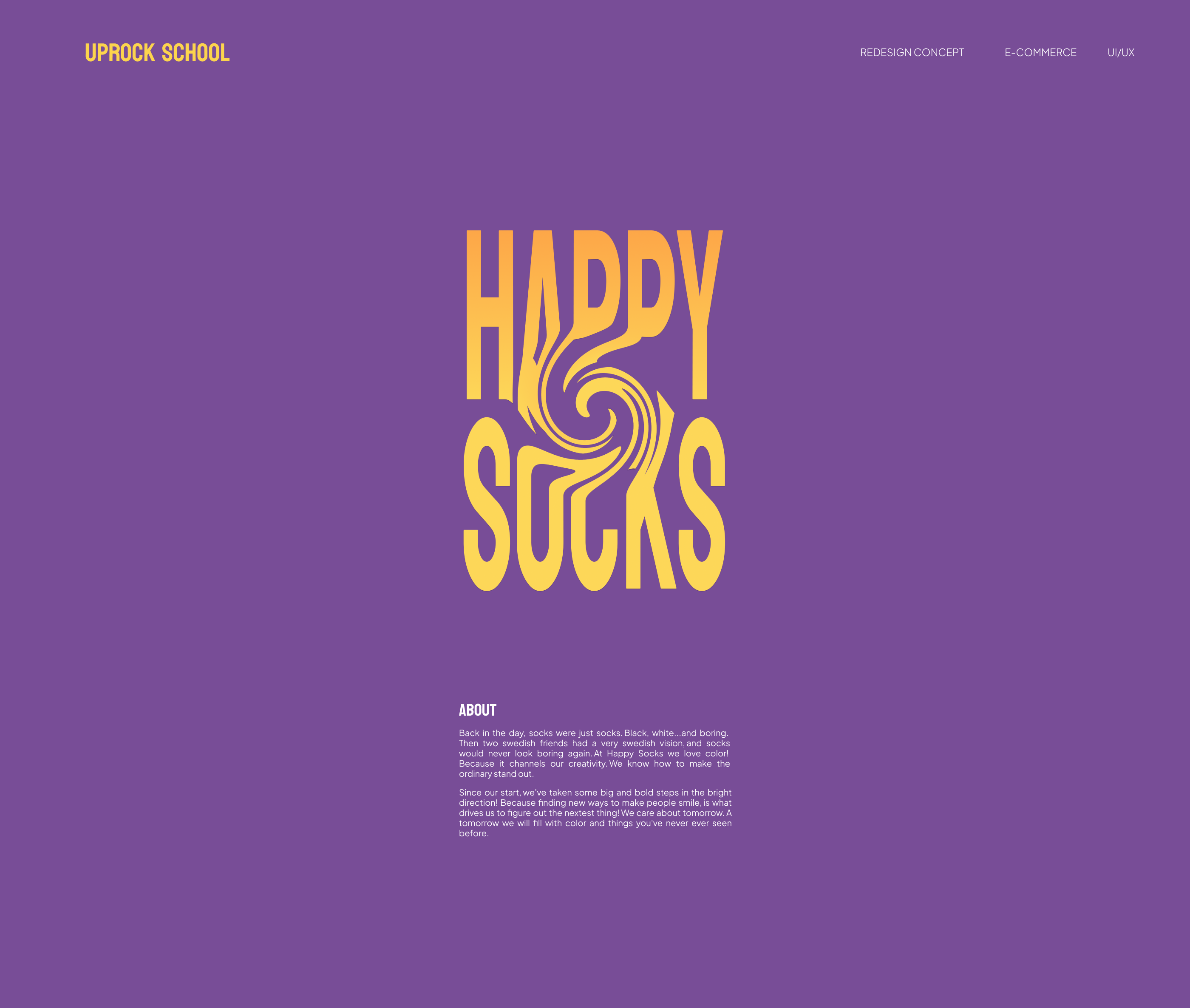 Happy Socks | E-commerce | Redesign concept — Изображение №1 — Интерфейсы на Dprofile