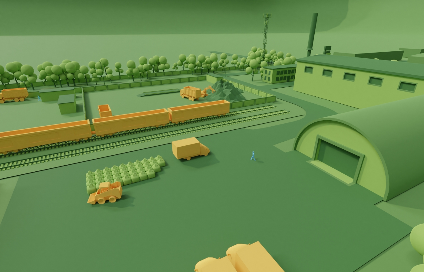 ЭкоТехноПарк — Изображение №14 — Иллюстрация, 3D на Dprofile
