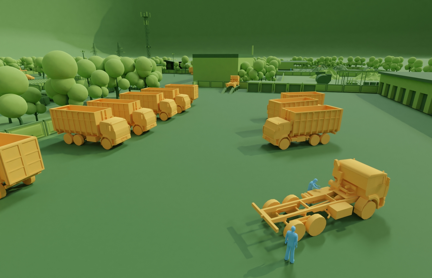 ЭкоТехноПарк — Изображение №7 — Иллюстрация, 3D на Dprofile