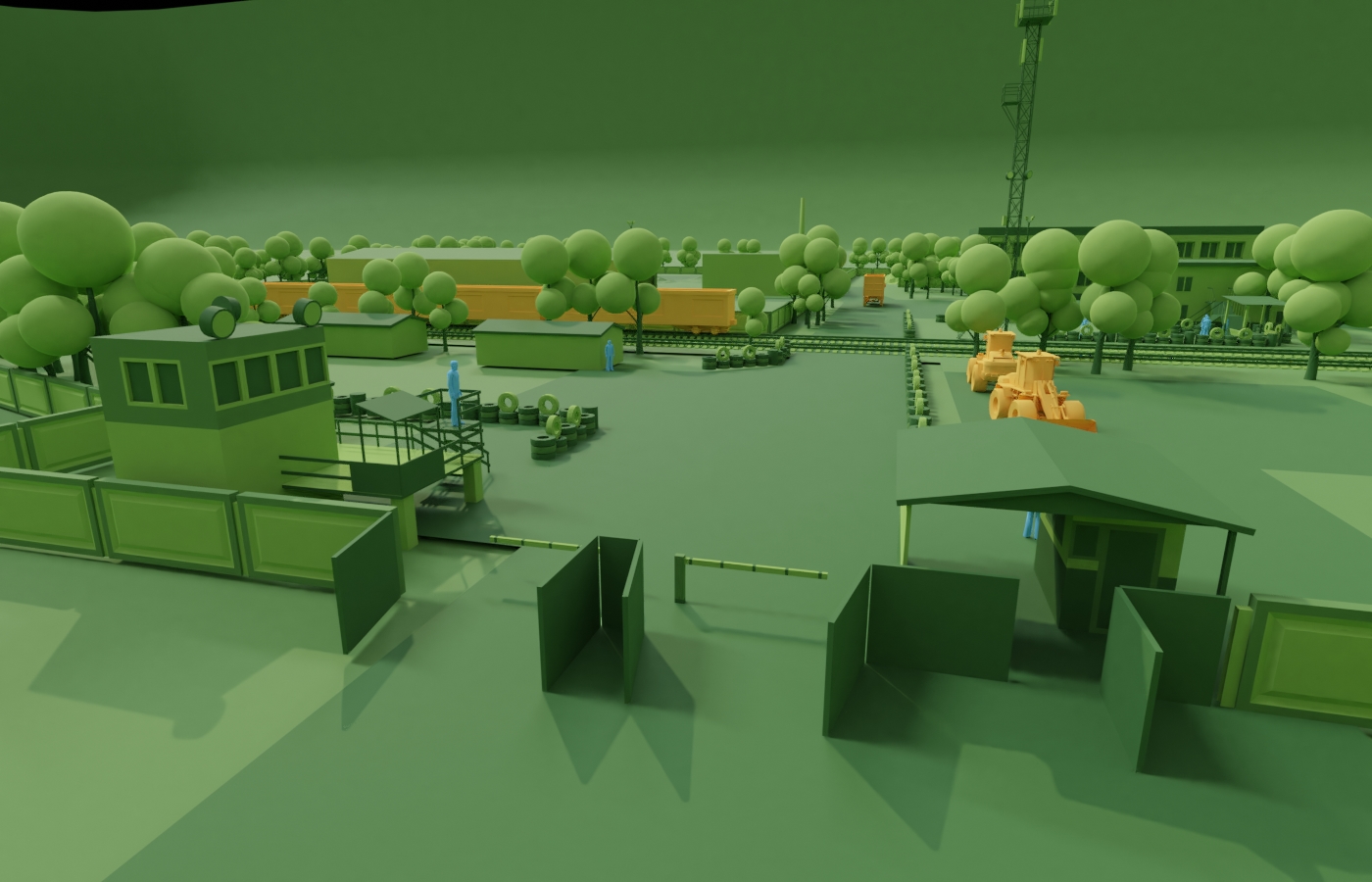 ЭкоТехноПарк — Изображение №17 — Иллюстрация, 3D на Dprofile
