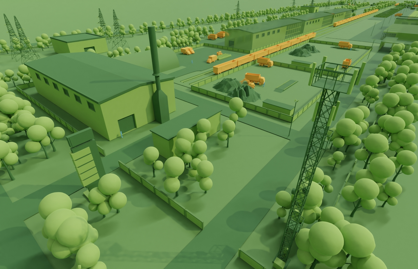 ЭкоТехноПарк — Изображение №12 — Иллюстрация, 3D на Dprofile