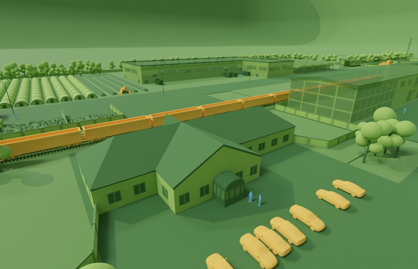 ЭкоТехноПарк — Изображение №10 — Иллюстрация, 3D на Dprofile
