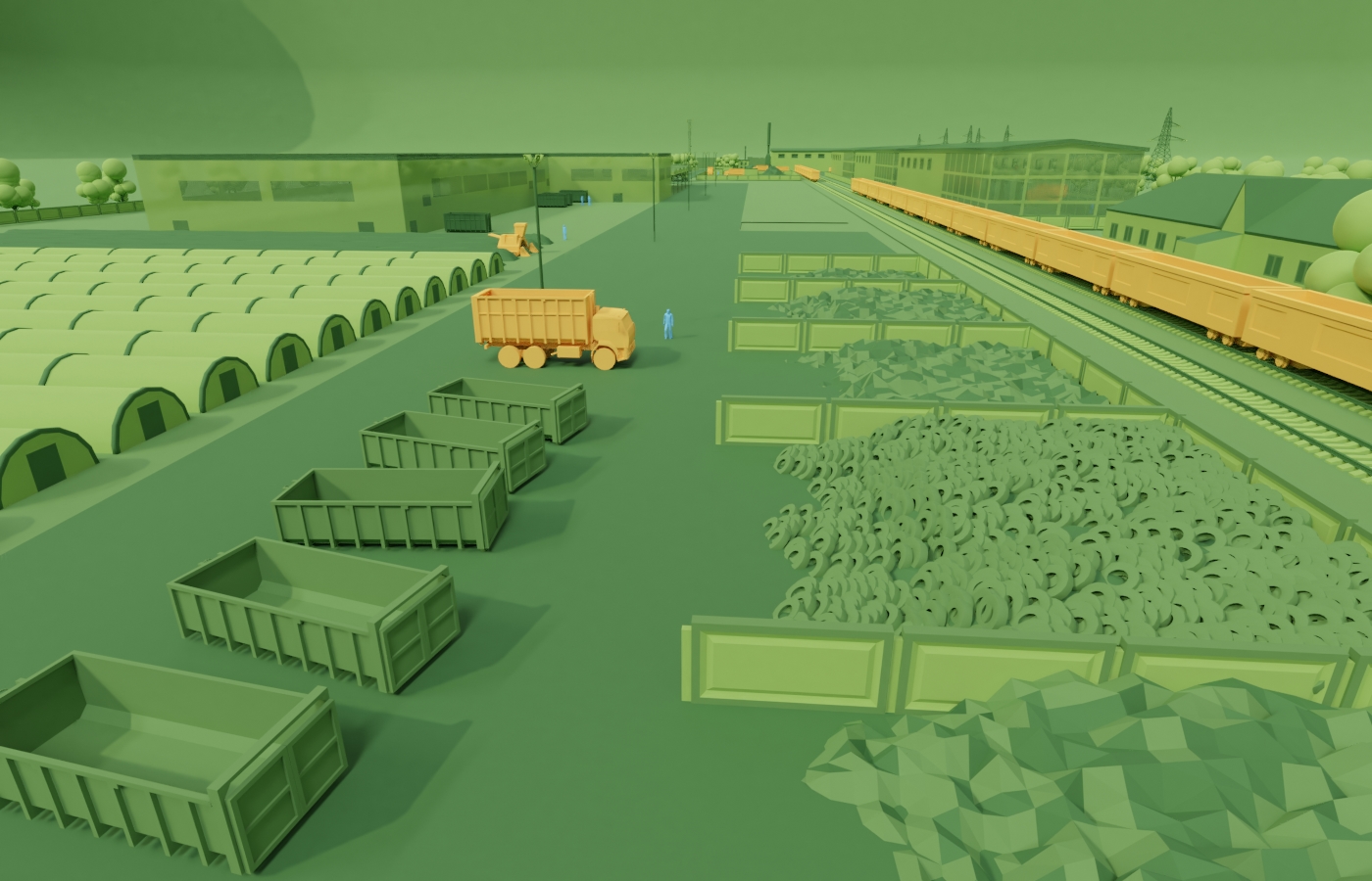ЭкоТехноПарк — Изображение №9 — Иллюстрация, 3D на Dprofile