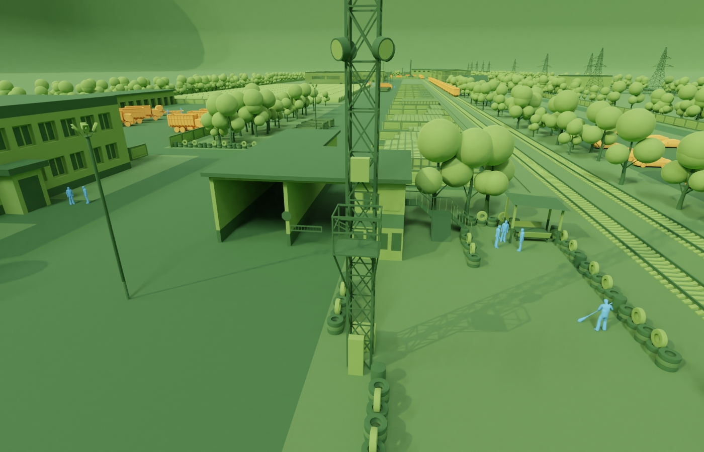 ЭкоТехноПарк — Изображение №8 — Иллюстрация, 3D на Dprofile