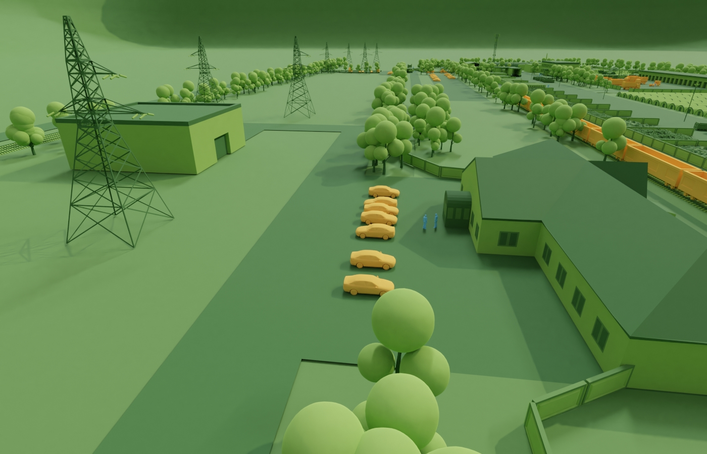 ЭкоТехноПарк — Изображение №15 — Иллюстрация, 3D на Dprofile