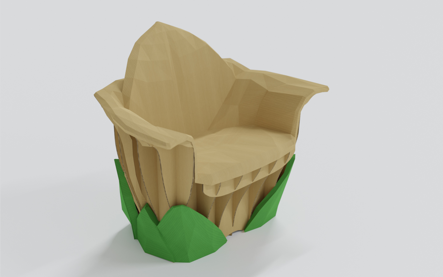 Концепты картонной мебели — Изображение №46 — Брендинг, 3D на Dprofile