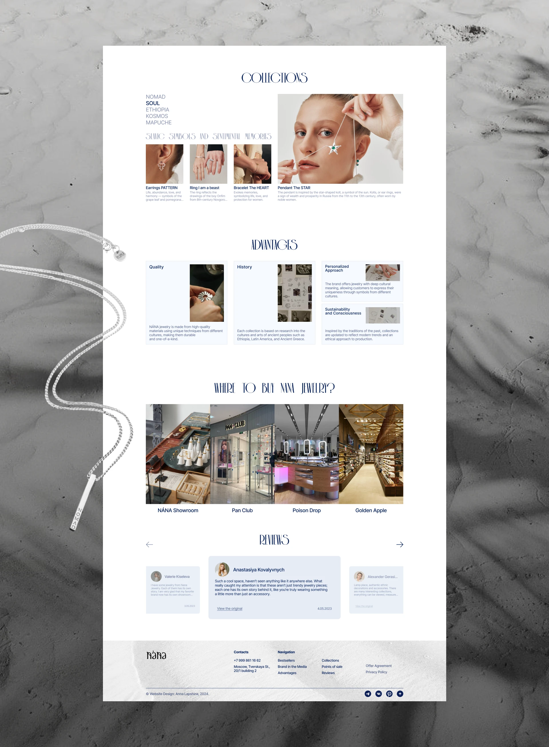 Redesign Concept / NÁNA — Изображение №10 — Интерфейсы на Dprofile