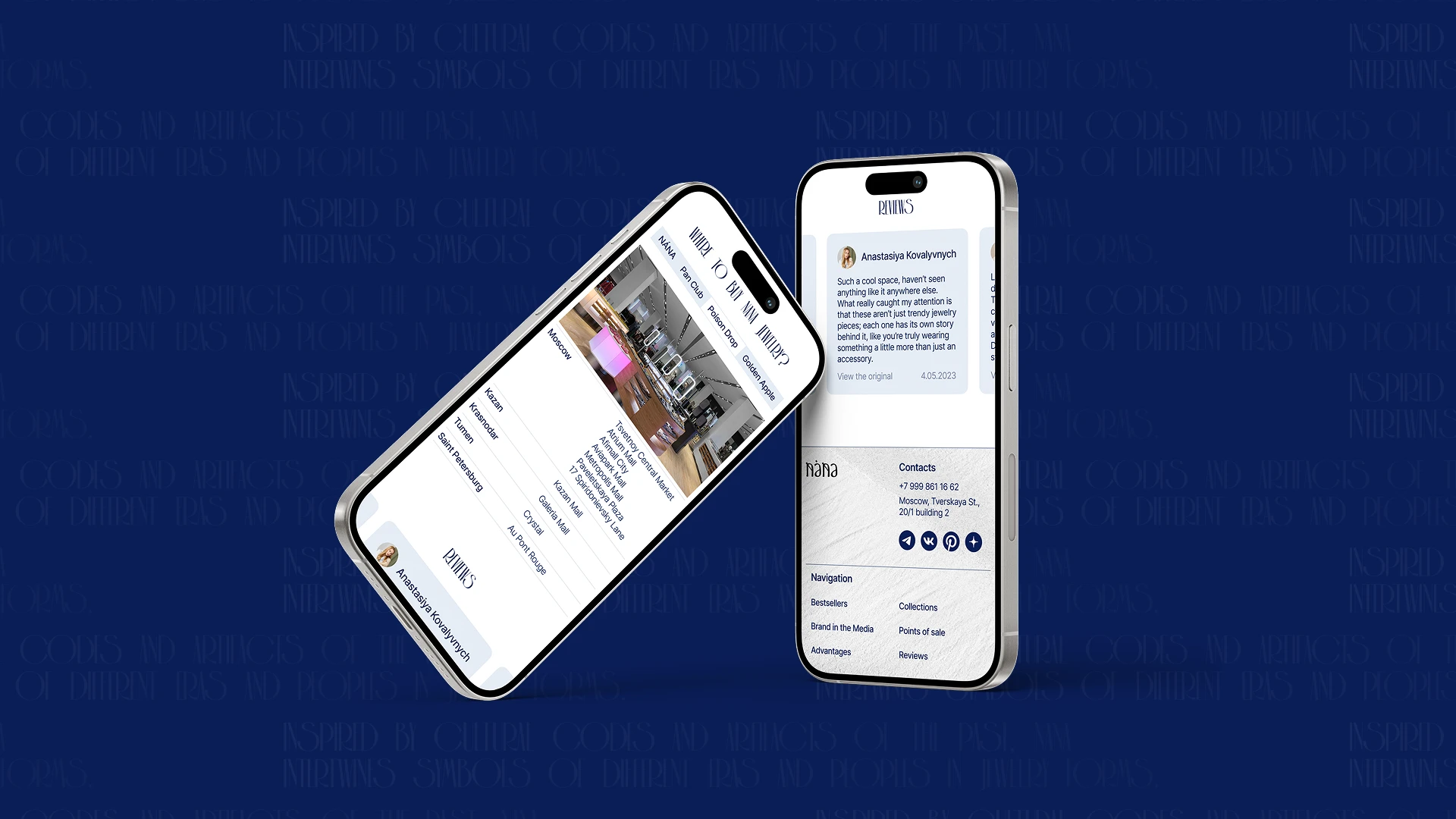 Redesign Concept / NÁNA — Изображение №11 — Интерфейсы на Dprofile