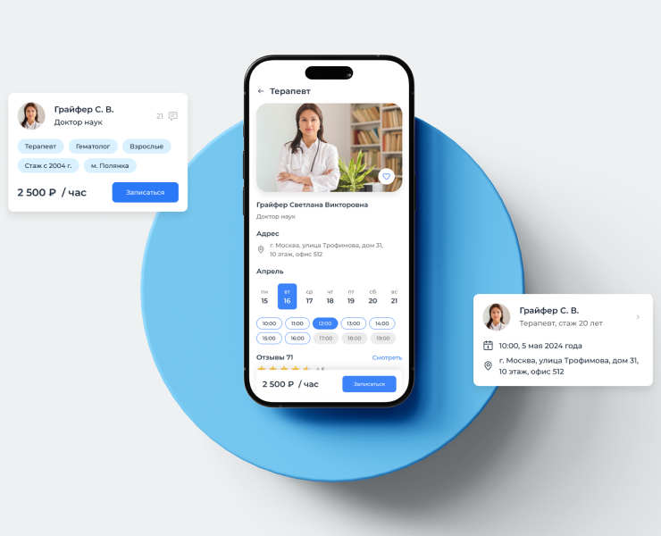PulsePoint — Интерфейсы, Брендинг на Dprofile