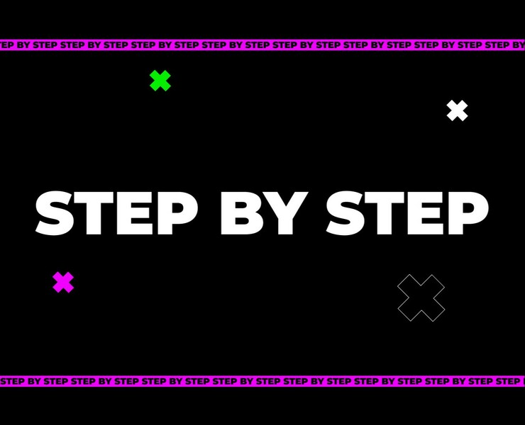 Step by step — Анимация на Dprofile