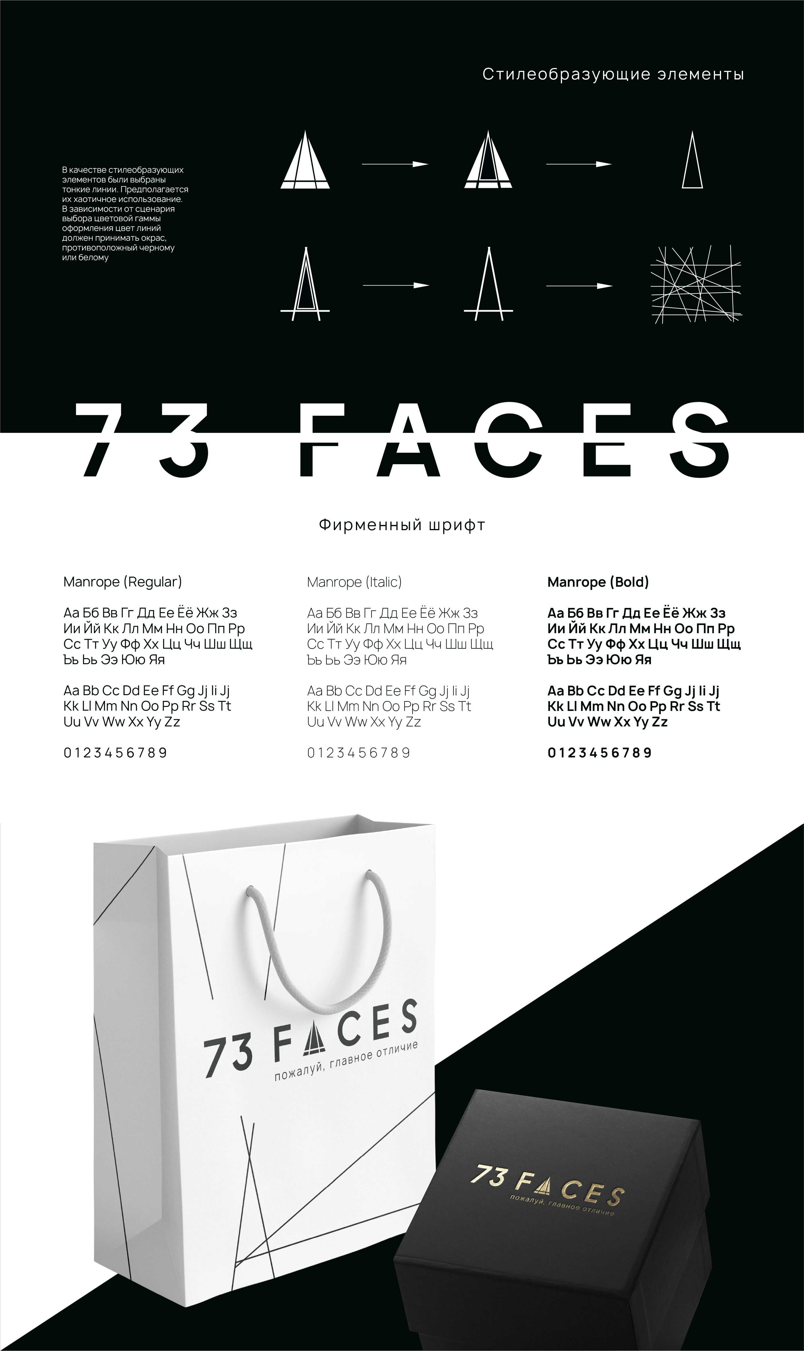 Бренд ювелирных изделий 73 Faces | Jewelry — Изображение №5 — Брендинг, Графика на Dprofile