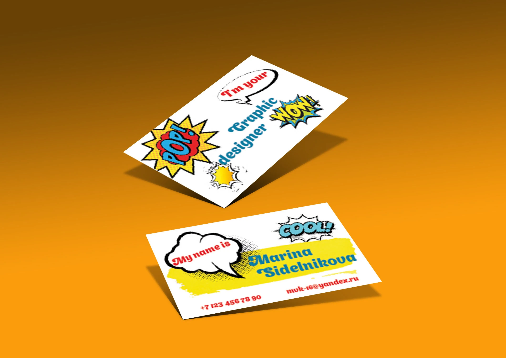 Визитки — Изображение №5 — Графика на Dprofile