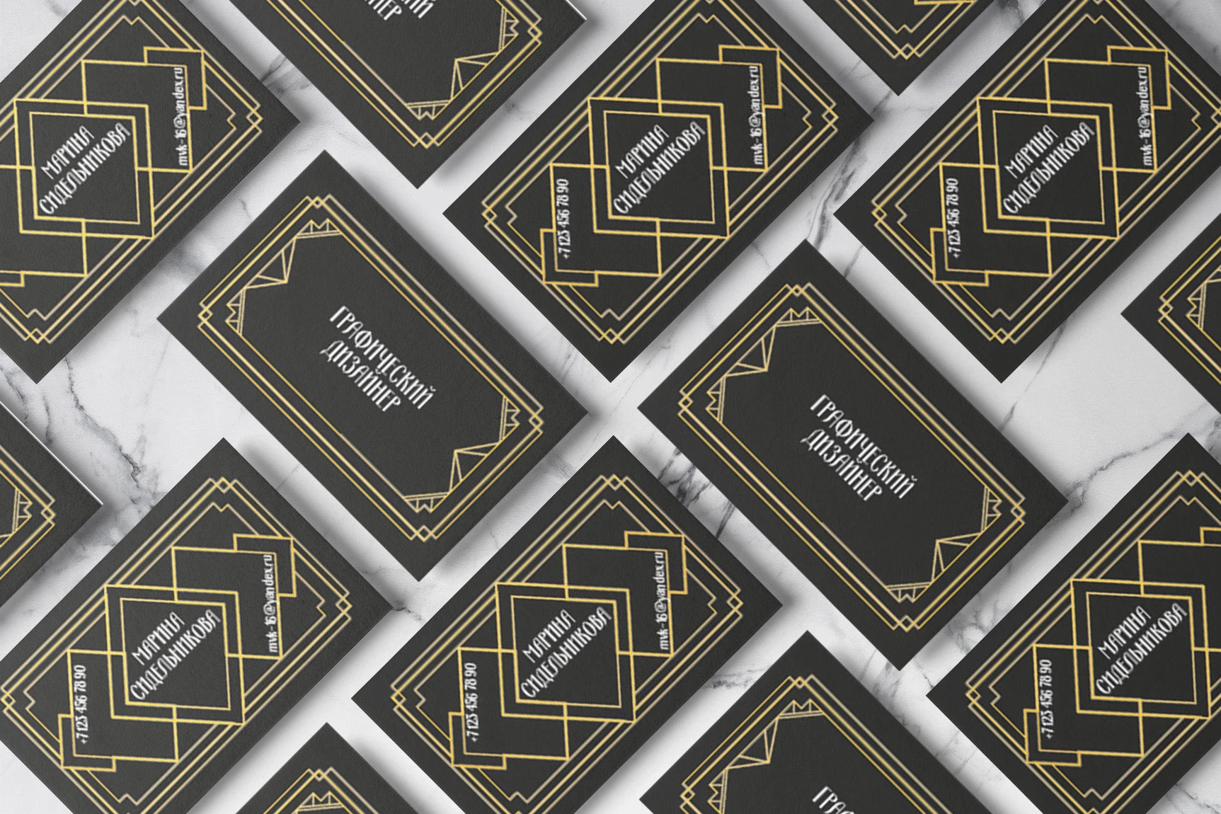 Визитки — Изображение №4 — Графика на Dprofile