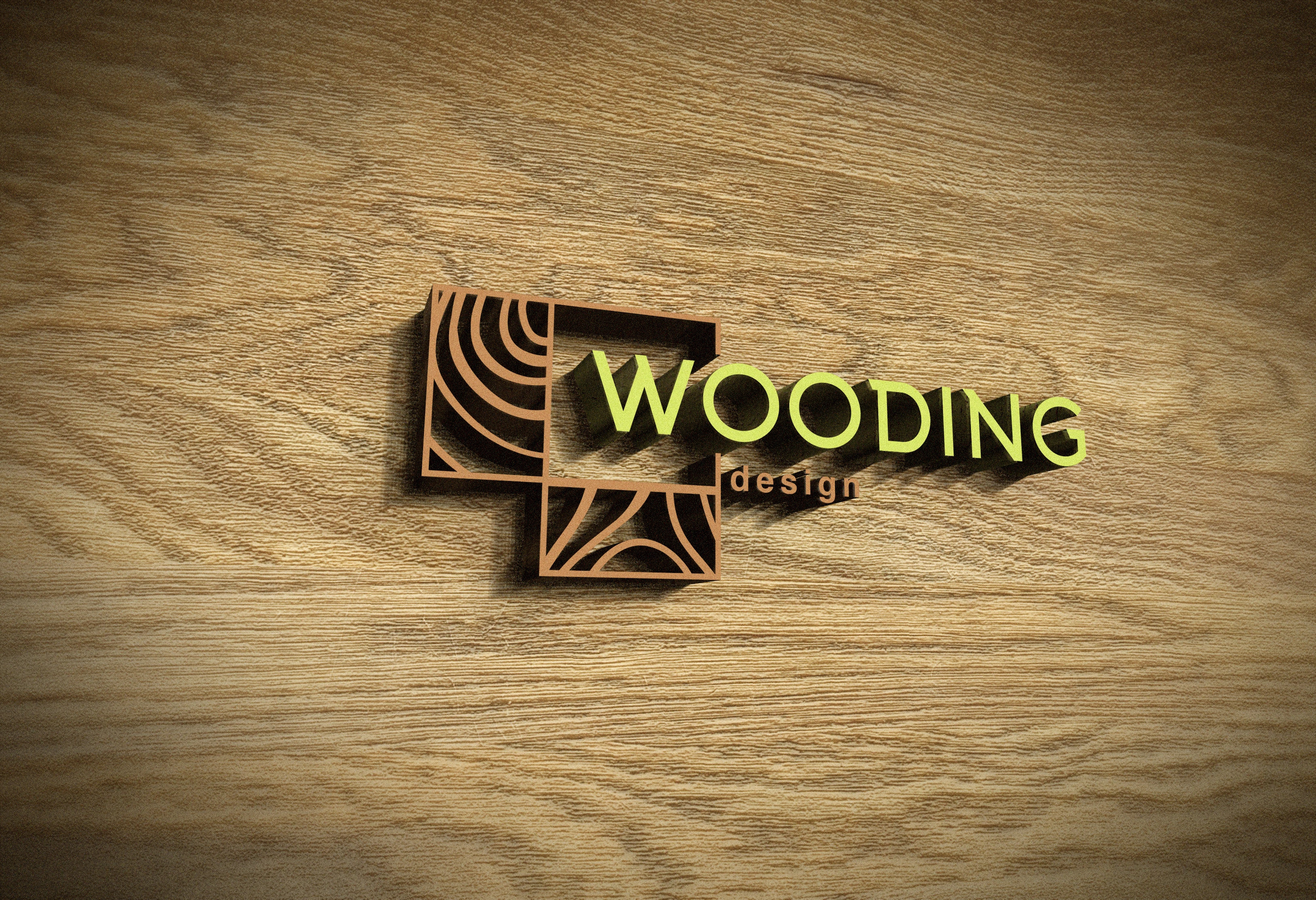 Ребрендинг логотипа Wooding design — Изображение №3 — Брендинг на Dprofile