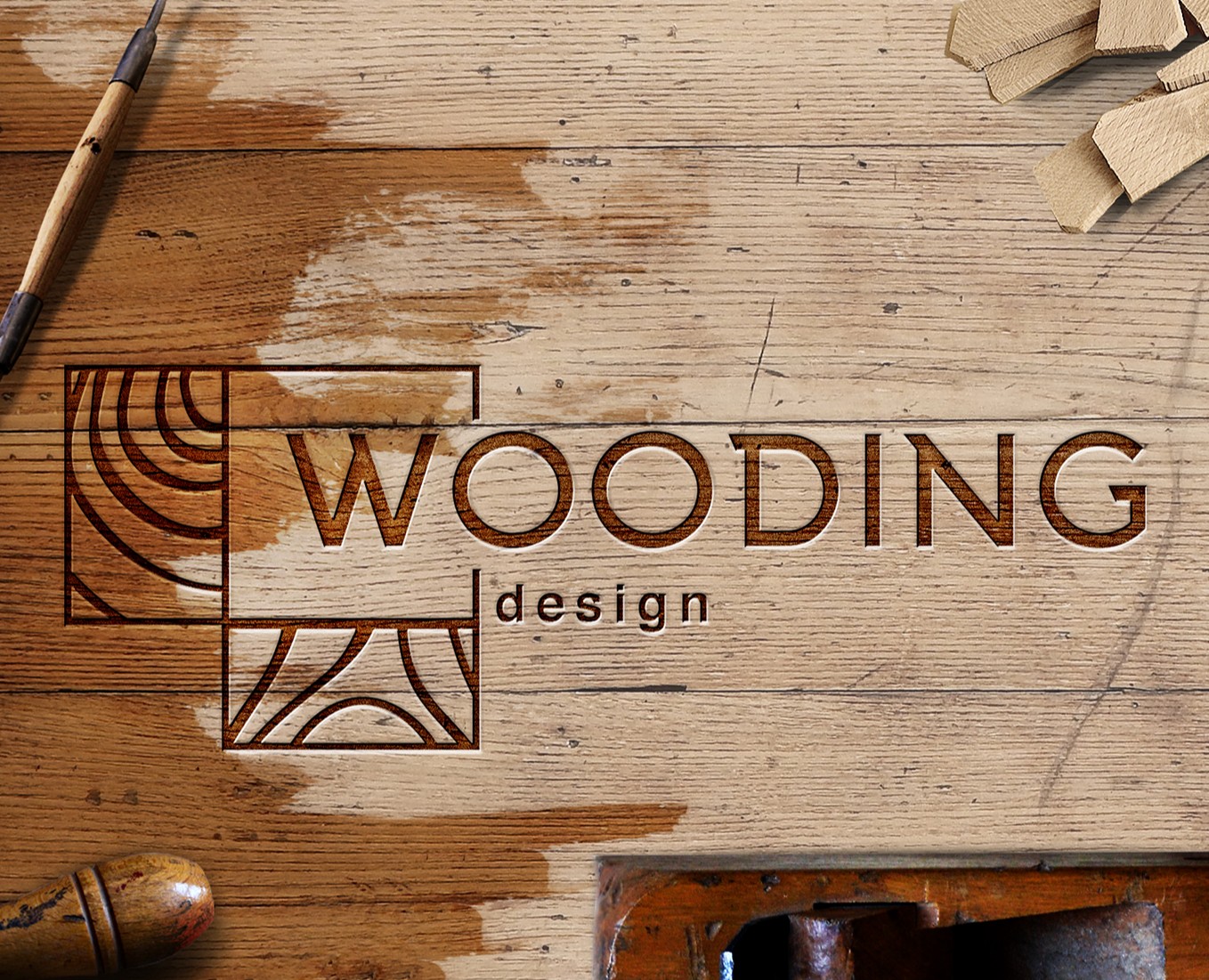Ребрендинг логотипа Wooding design — Брендинг на Dprofile