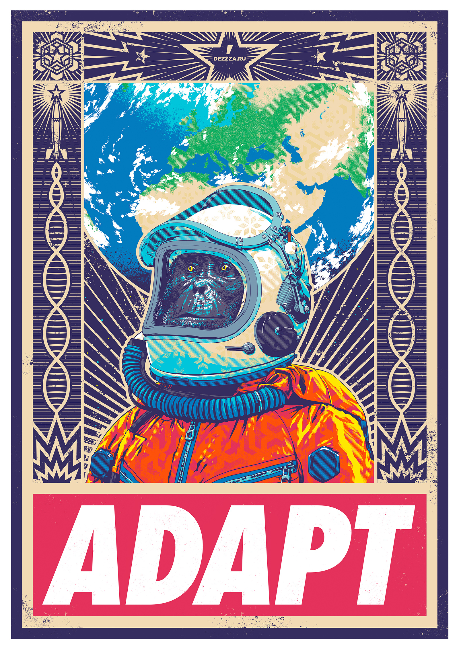 Адаптируйся — Изображение №1 — Иллюстрация, Графика на Dprofile