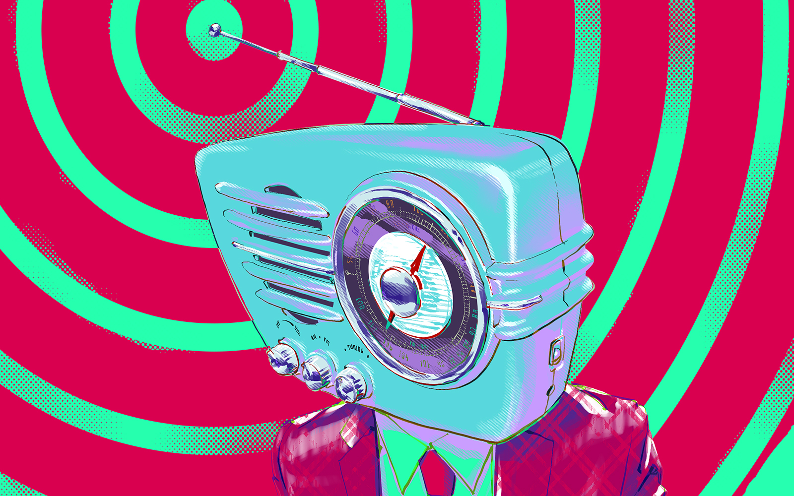День радио — Изображение №2 — Иллюстрация, Графика на Dprofile