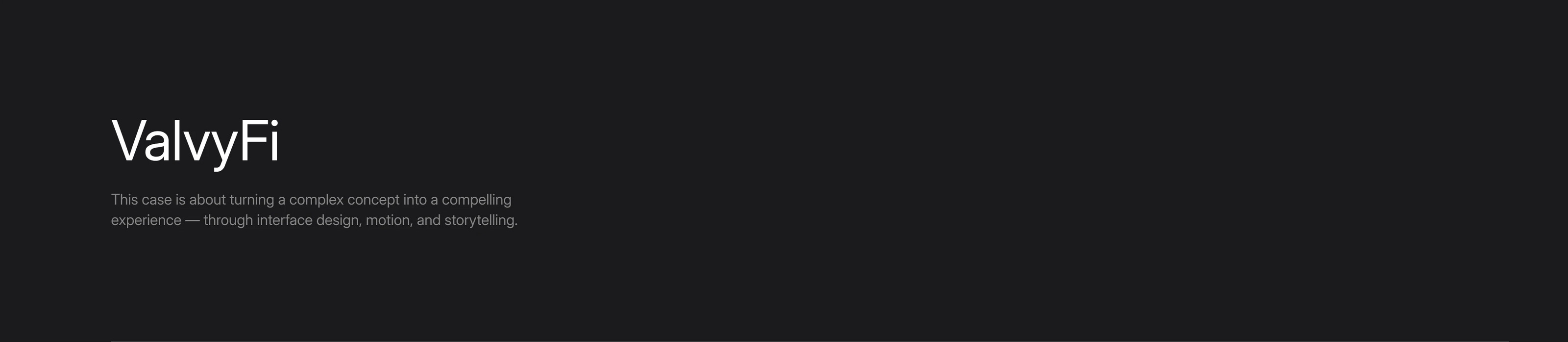 ValvyFi - Promo page unveils ITO model / Fintech — Изображение №1 — Интерфейсы, Анимация на Dprofile