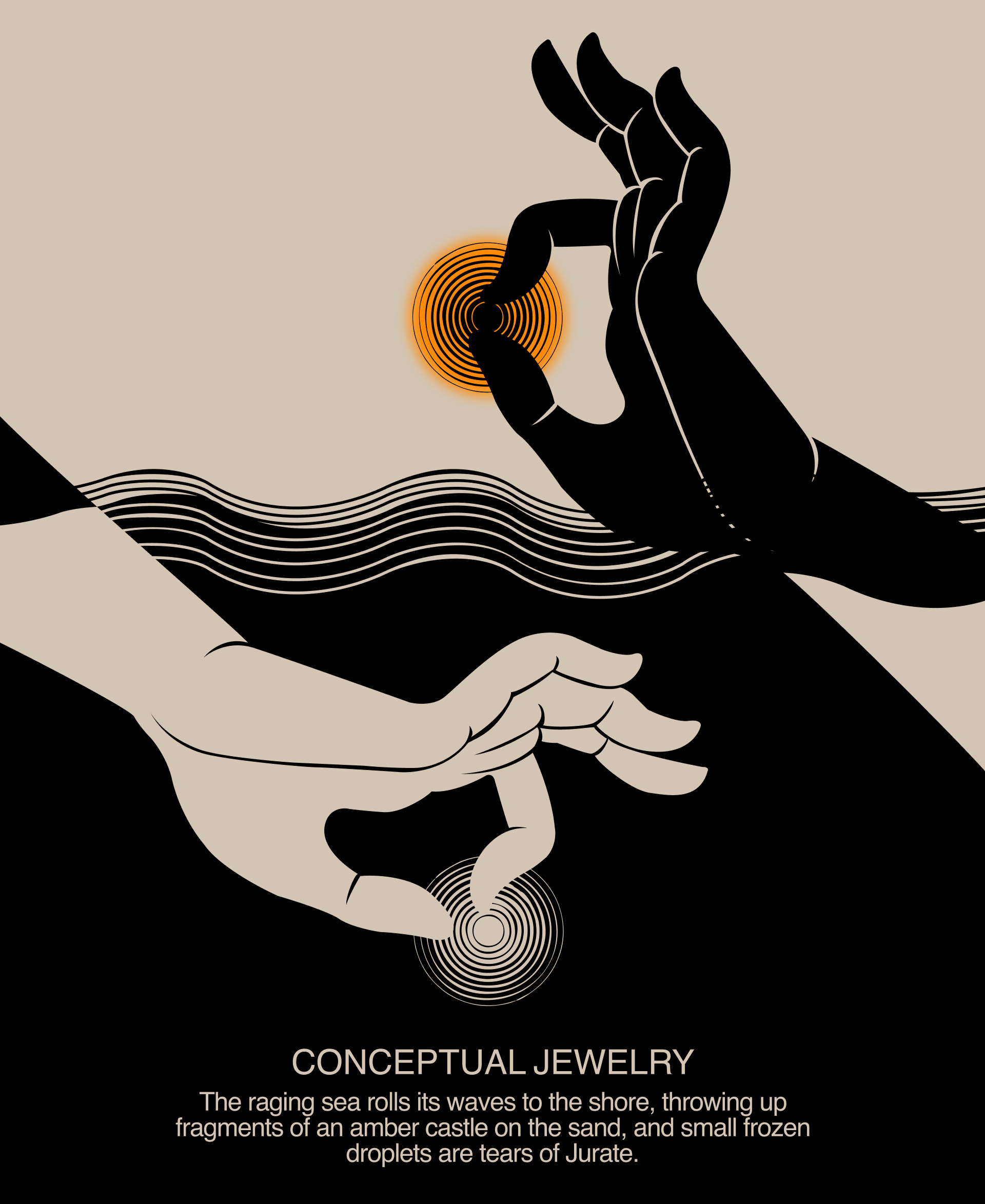 Jurate Baltic Dream jewelry | Branding | — Изображение №11 — Брендинг, Иллюстрация на Dprofile