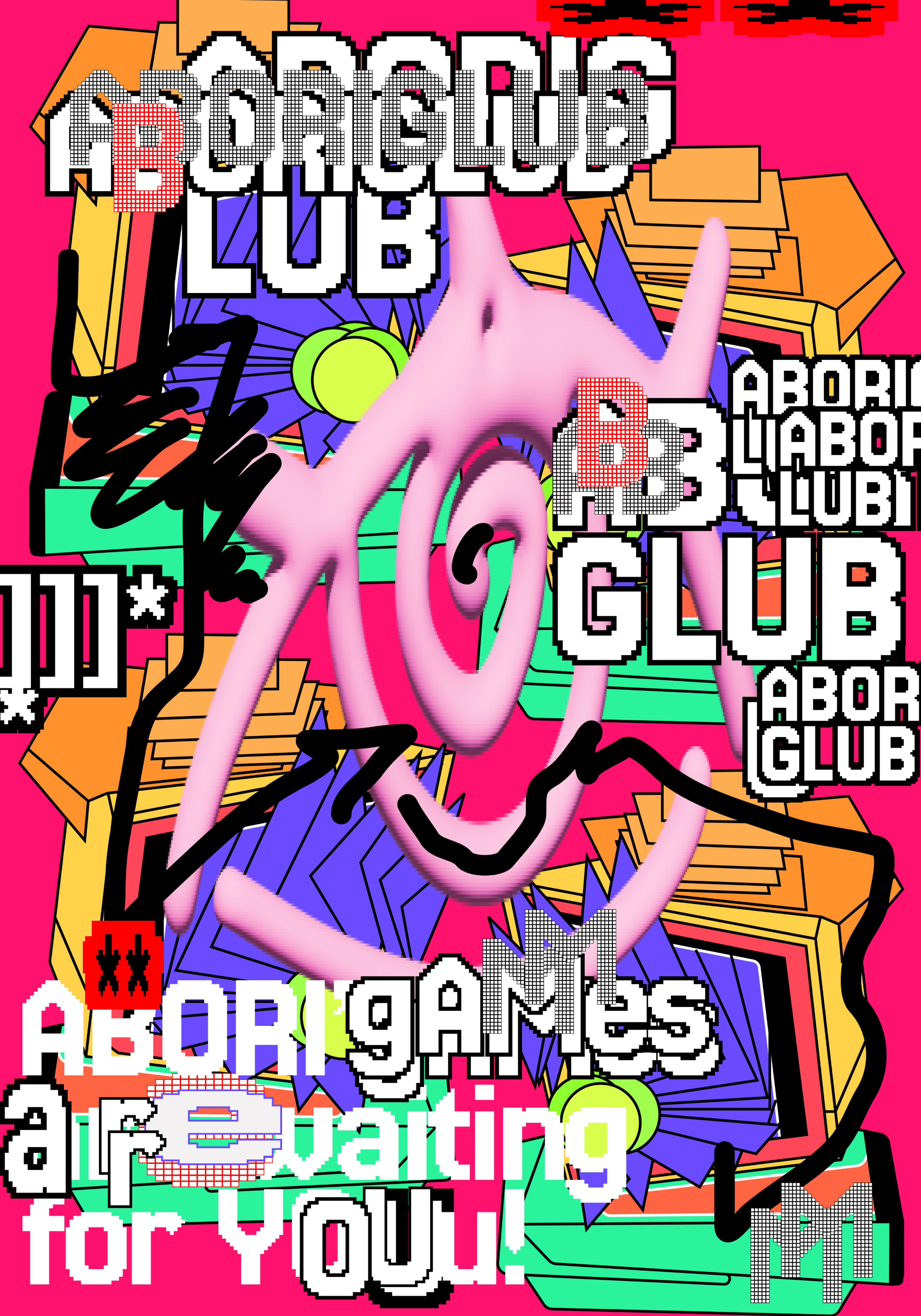 7 серий плакатов для ABORIGLUB — Изображение №2 — Брендинг, Графика на Dprofile