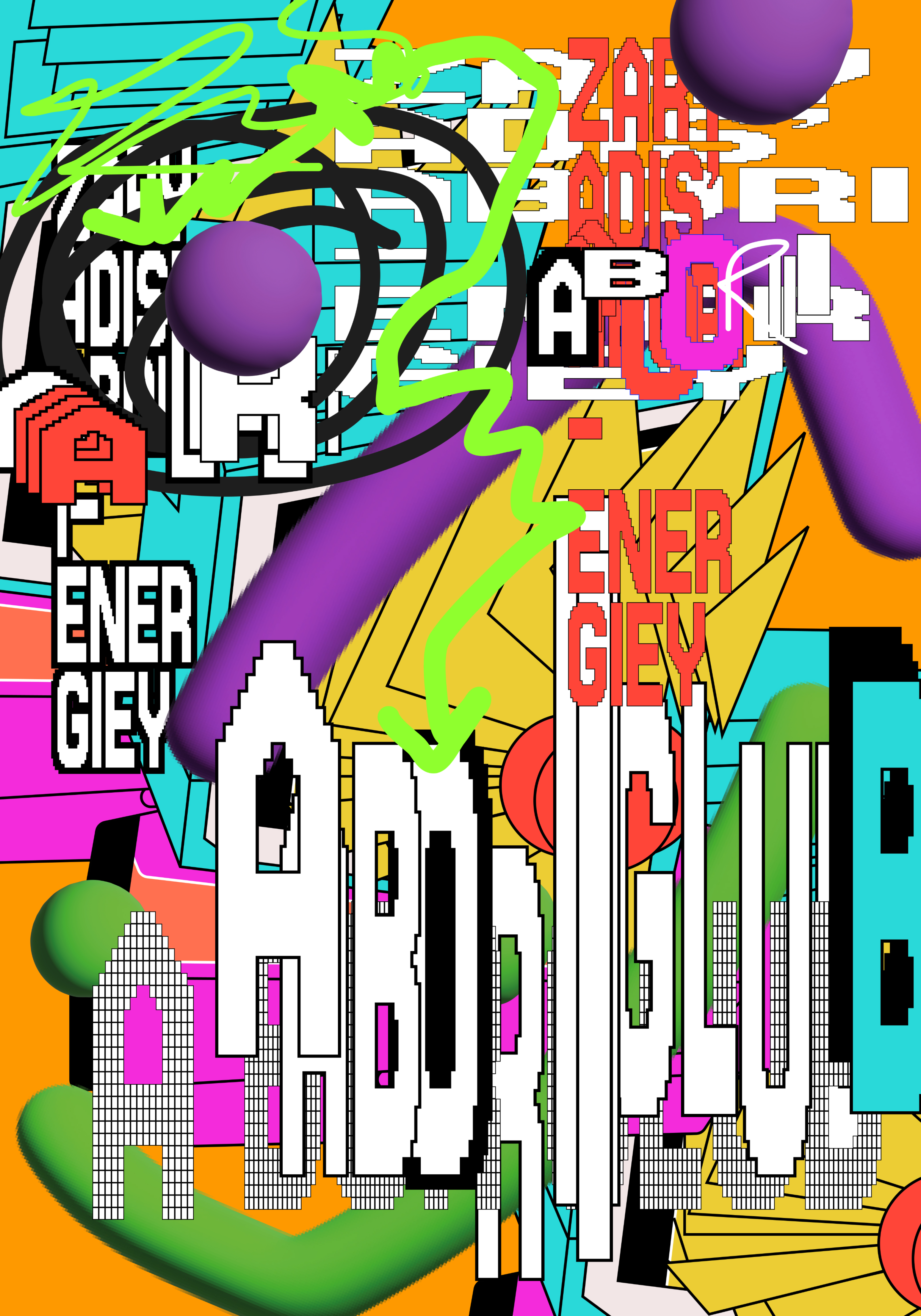 7 серий плакатов для ABORIGLUB — Изображение №3 — Брендинг, Графика на Dprofile