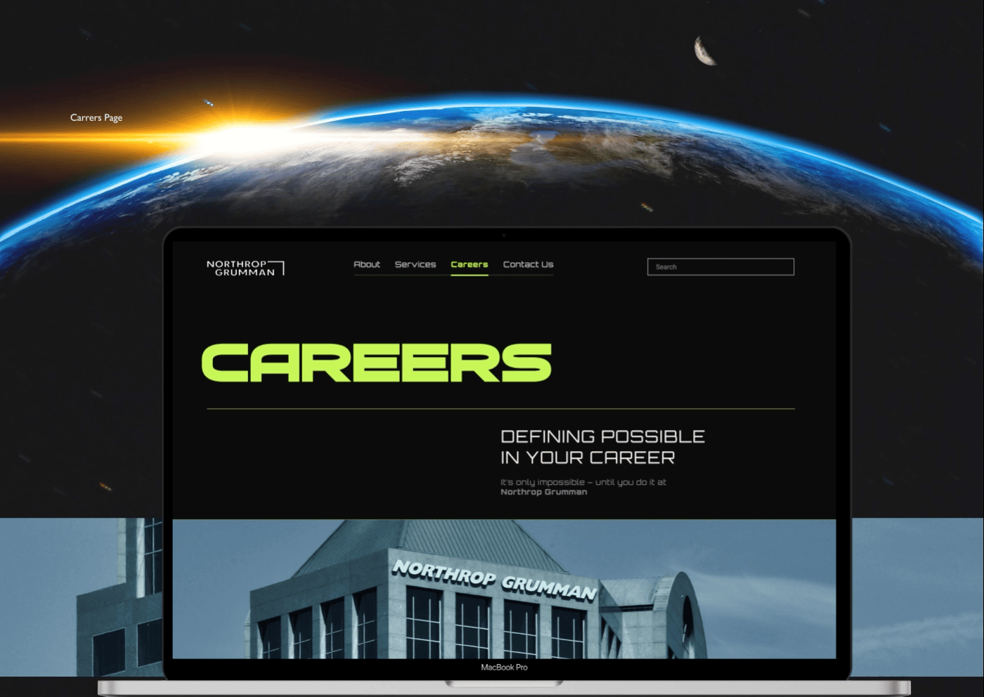 Corporate Website Redesign NORTHROP GRUMMAN — Изображение №11 — Интерфейсы на Dprofile