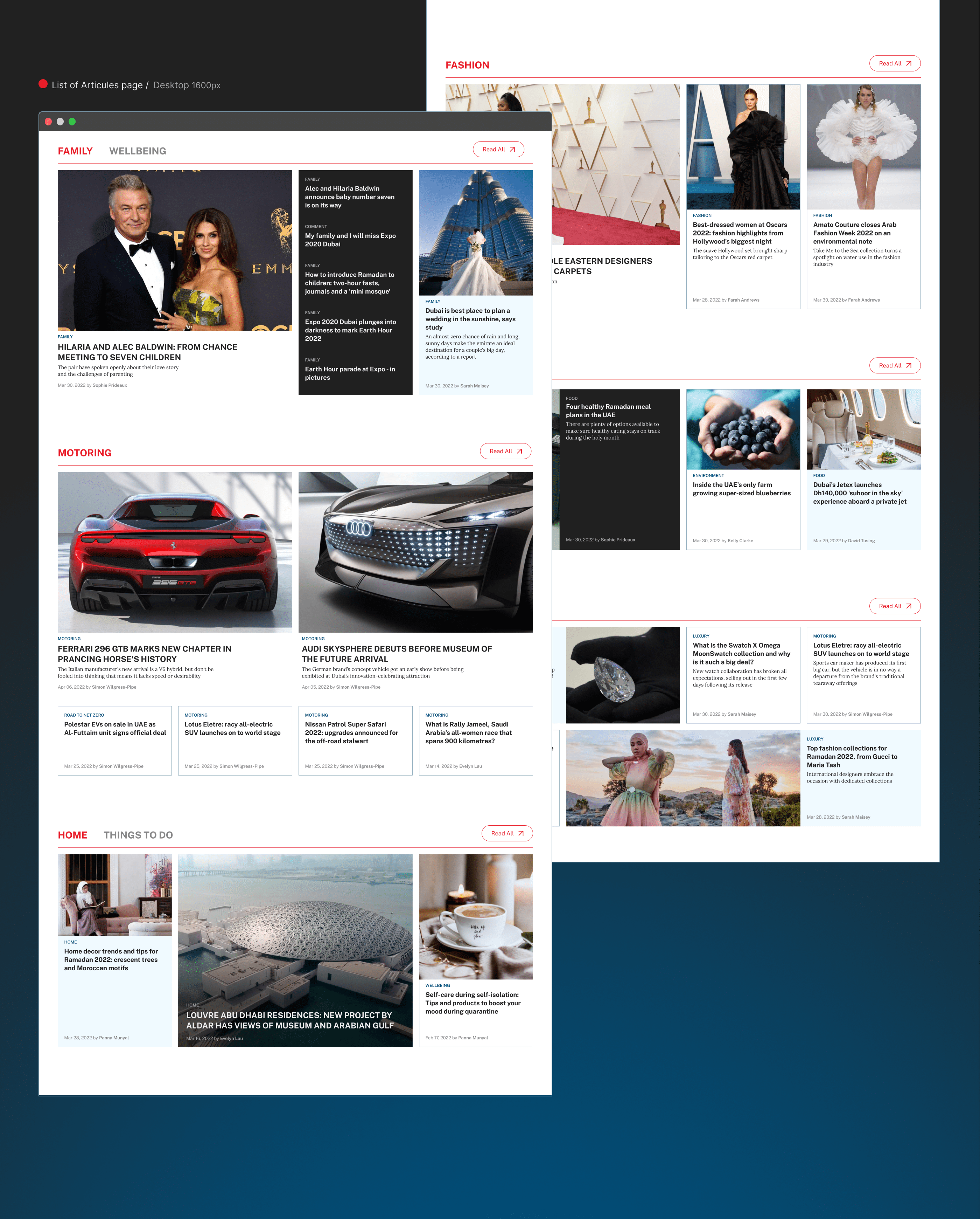 News Site Redesign The National — Изображение №6 — Интерфейсы на Dprofile
