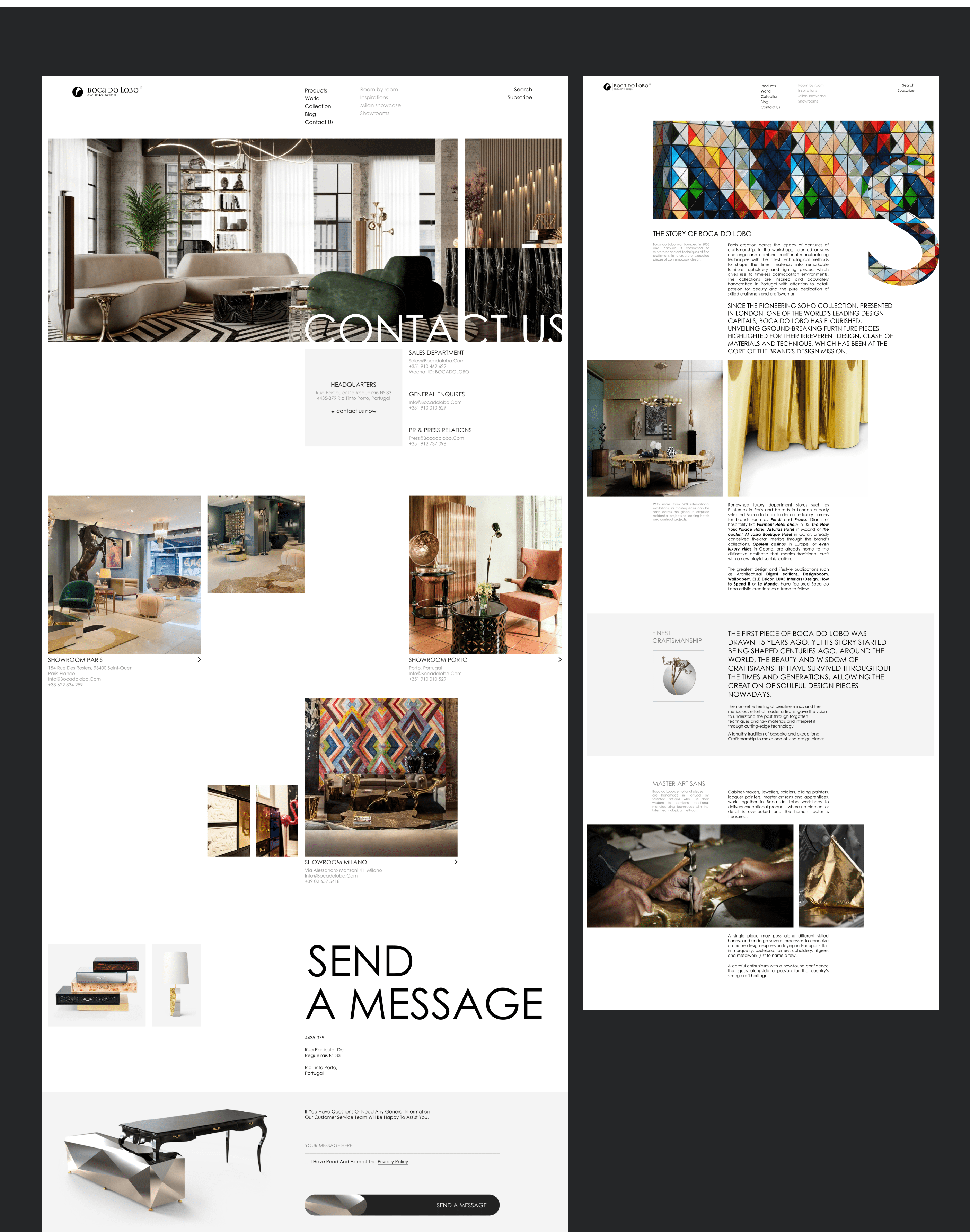 Redesign E-commerce Boca de Lobo — Изображение №11 — Интерфейсы, Брендинг, Графика на Dprofile