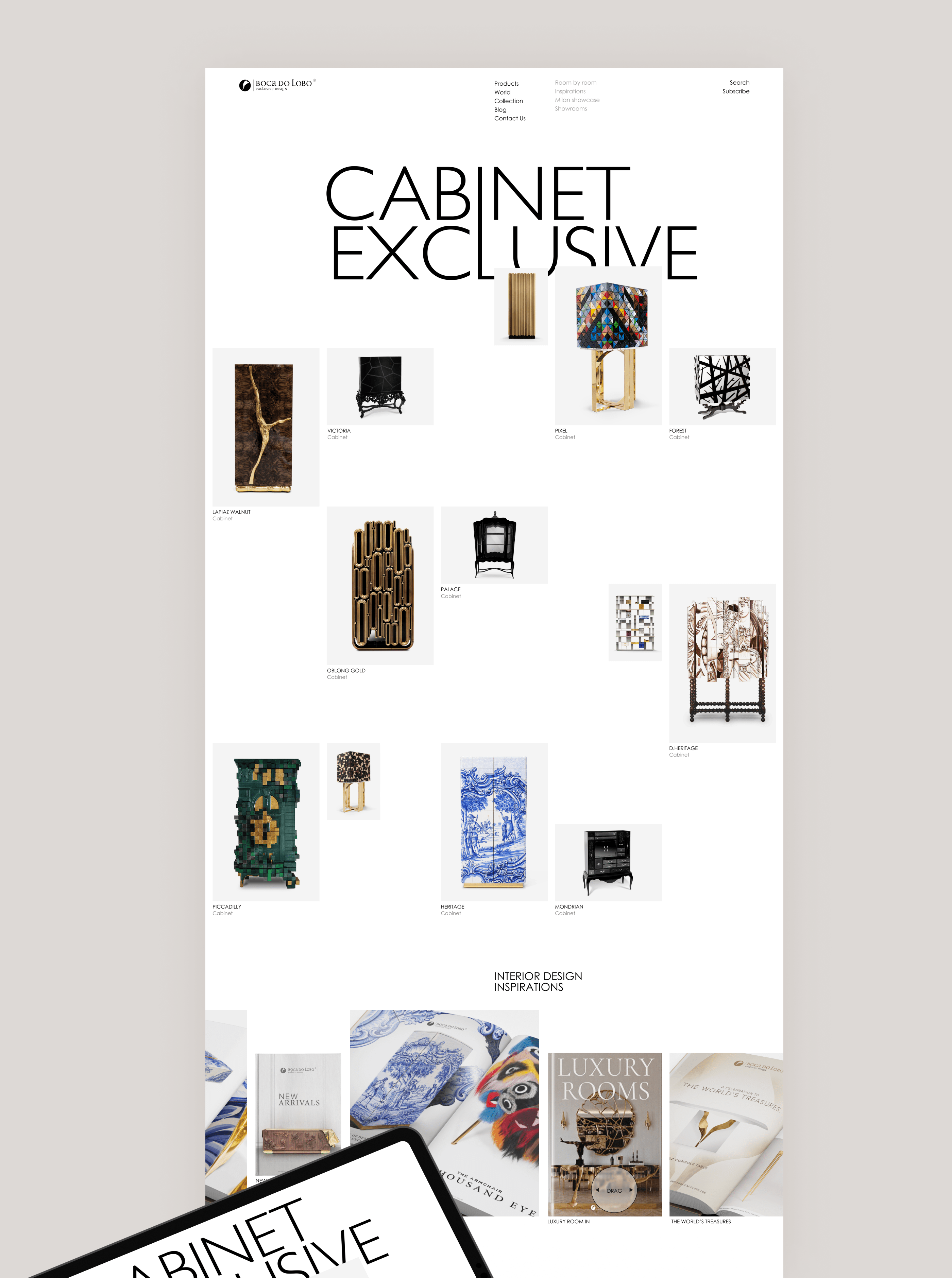 Redesign E-commerce Boca de Lobo — Изображение №5 — Интерфейсы, Брендинг, Графика на Dprofile