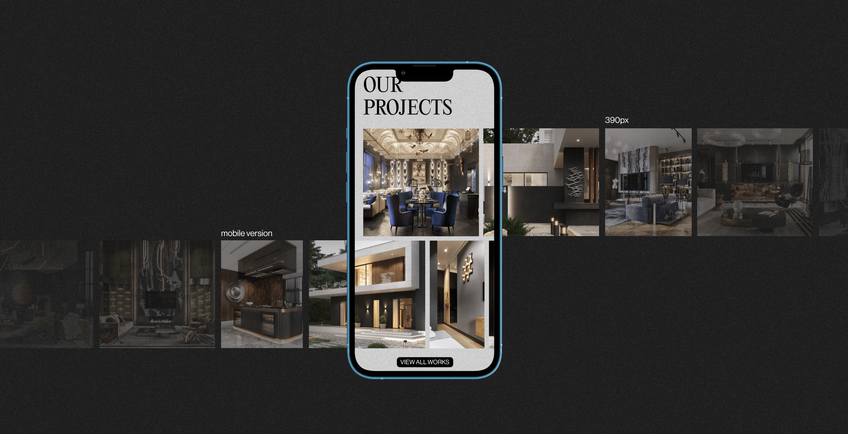 Interior design website — Изображение №3 — Интерфейсы, Брендинг на Dprofile