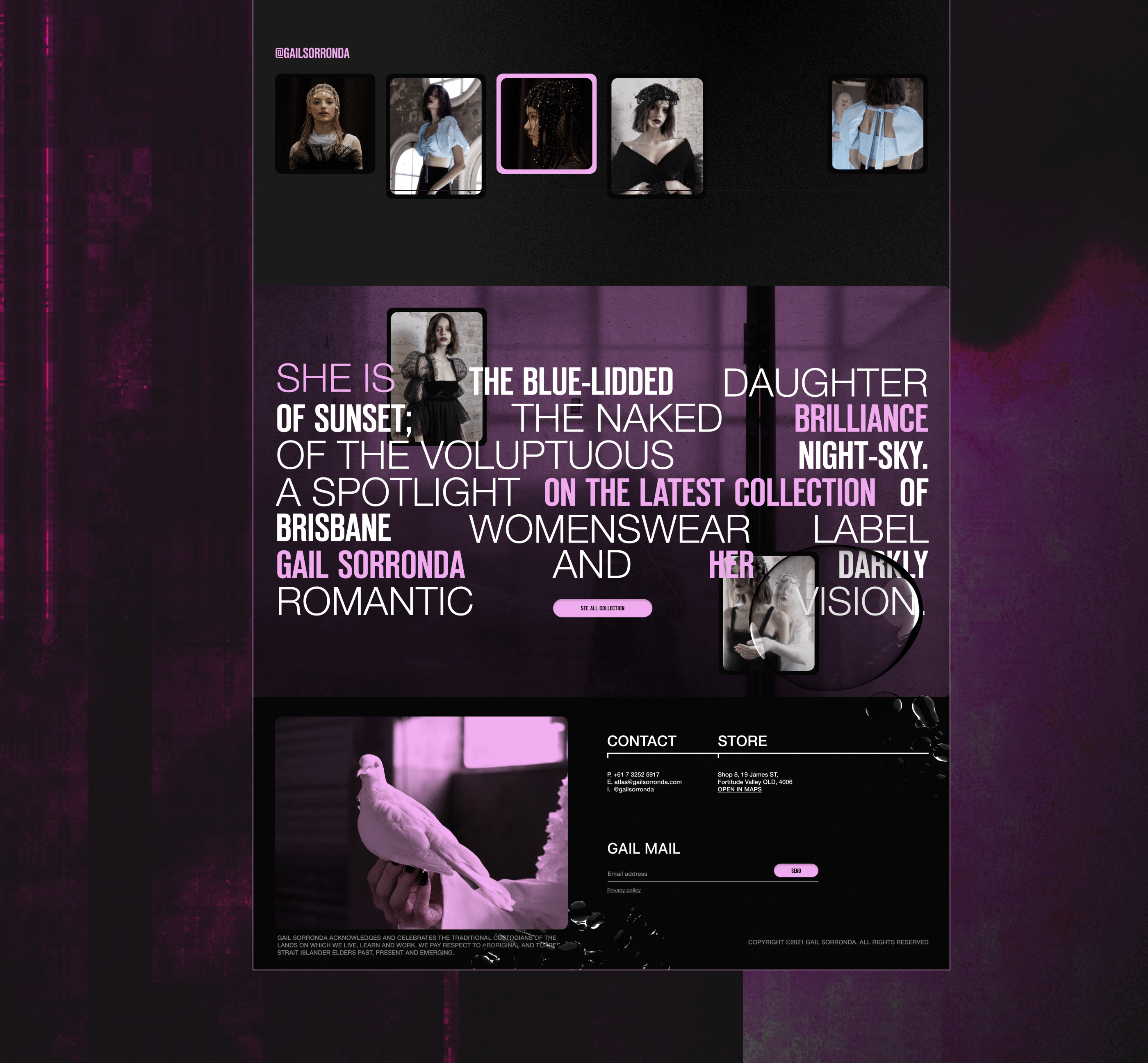 E-commerce redesign concept Gail Sorronda — Изображение №3 — Интерфейсы, Брендинг, Графика на Dprofile