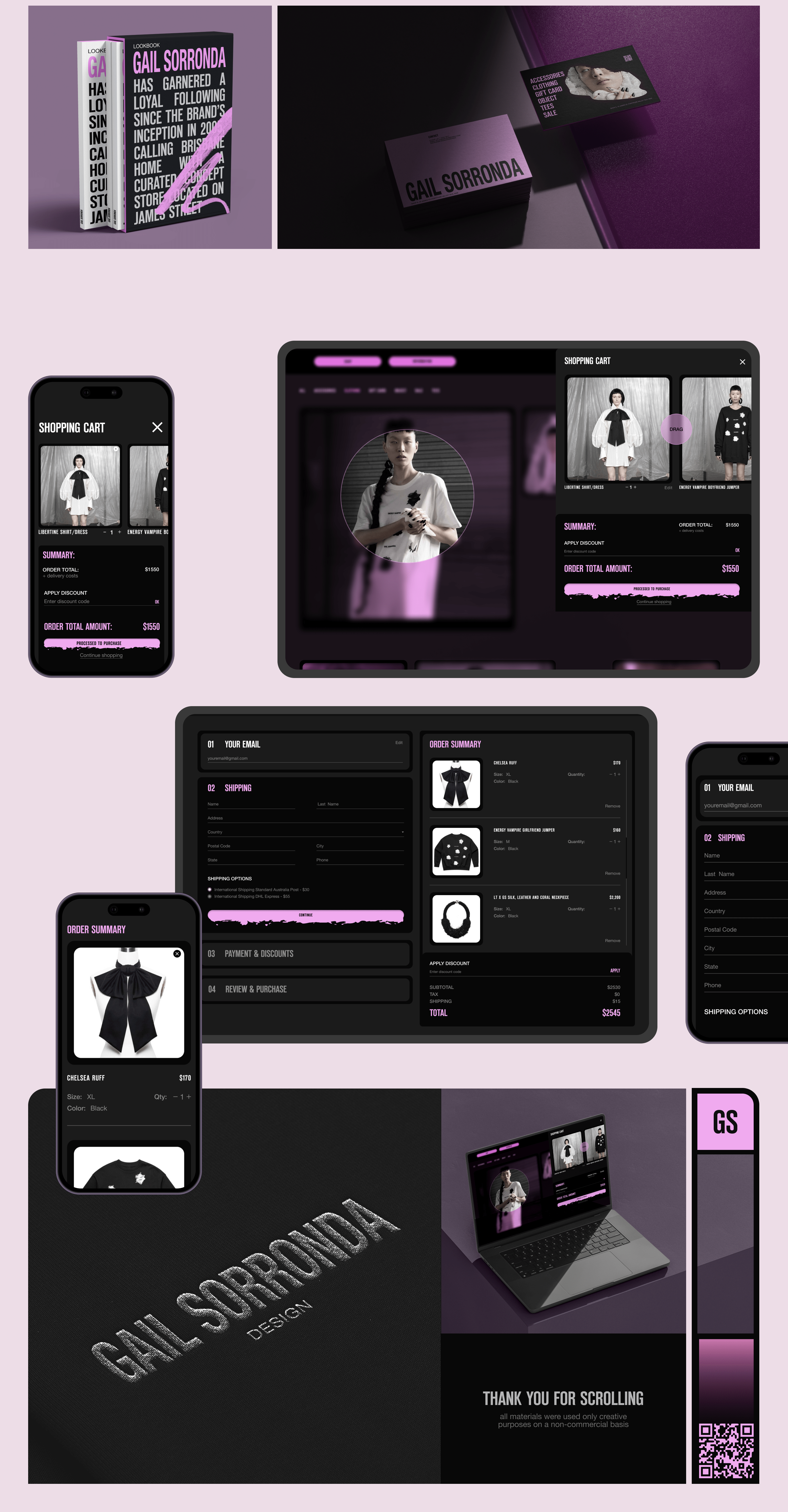 E-commerce redesign concept Gail Sorronda — Изображение №12 — Интерфейсы, Брендинг, Графика на Dprofile