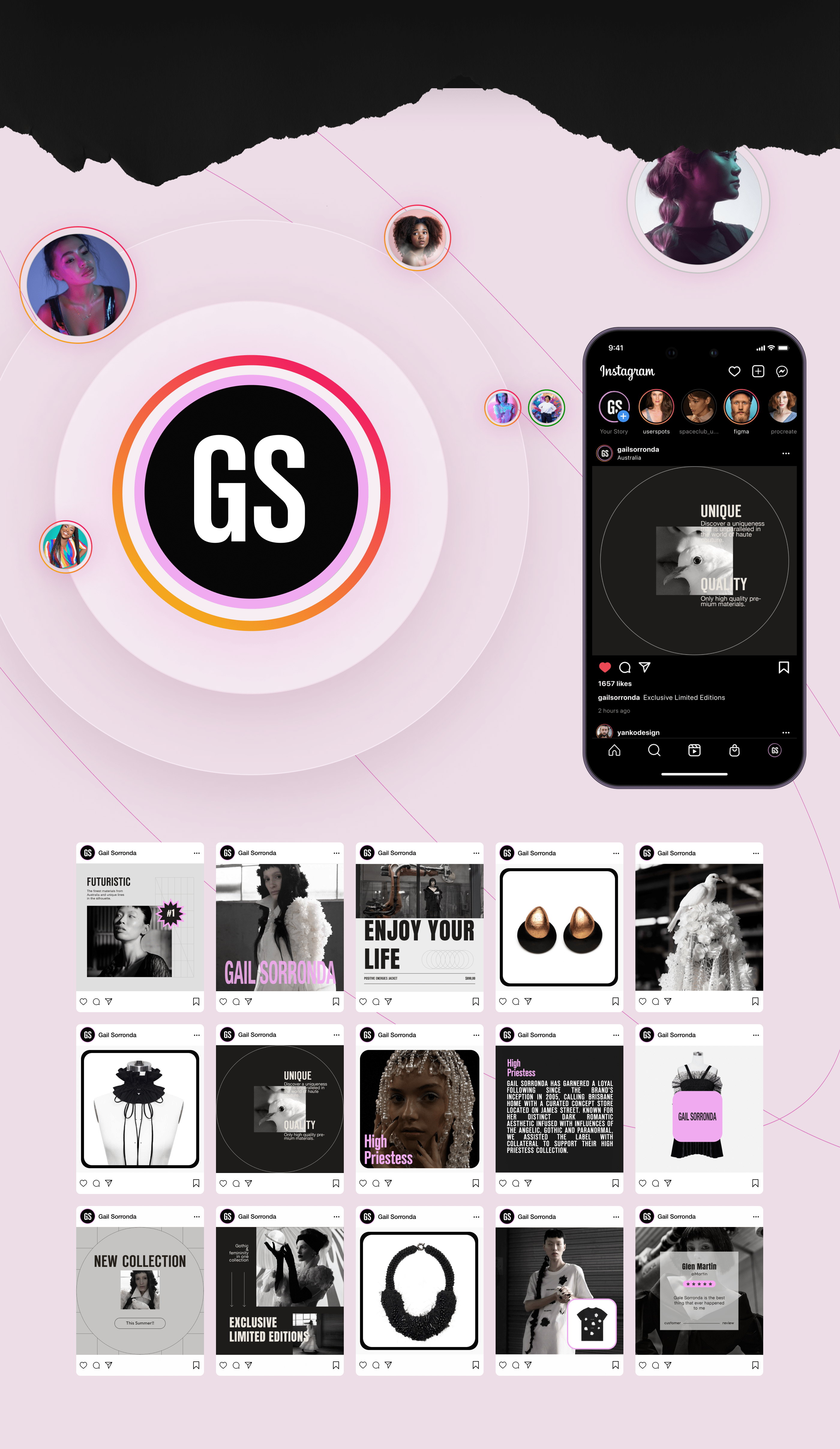 E-commerce redesign concept Gail Sorronda — Изображение №6 — Интерфейсы, Брендинг, Графика на Dprofile