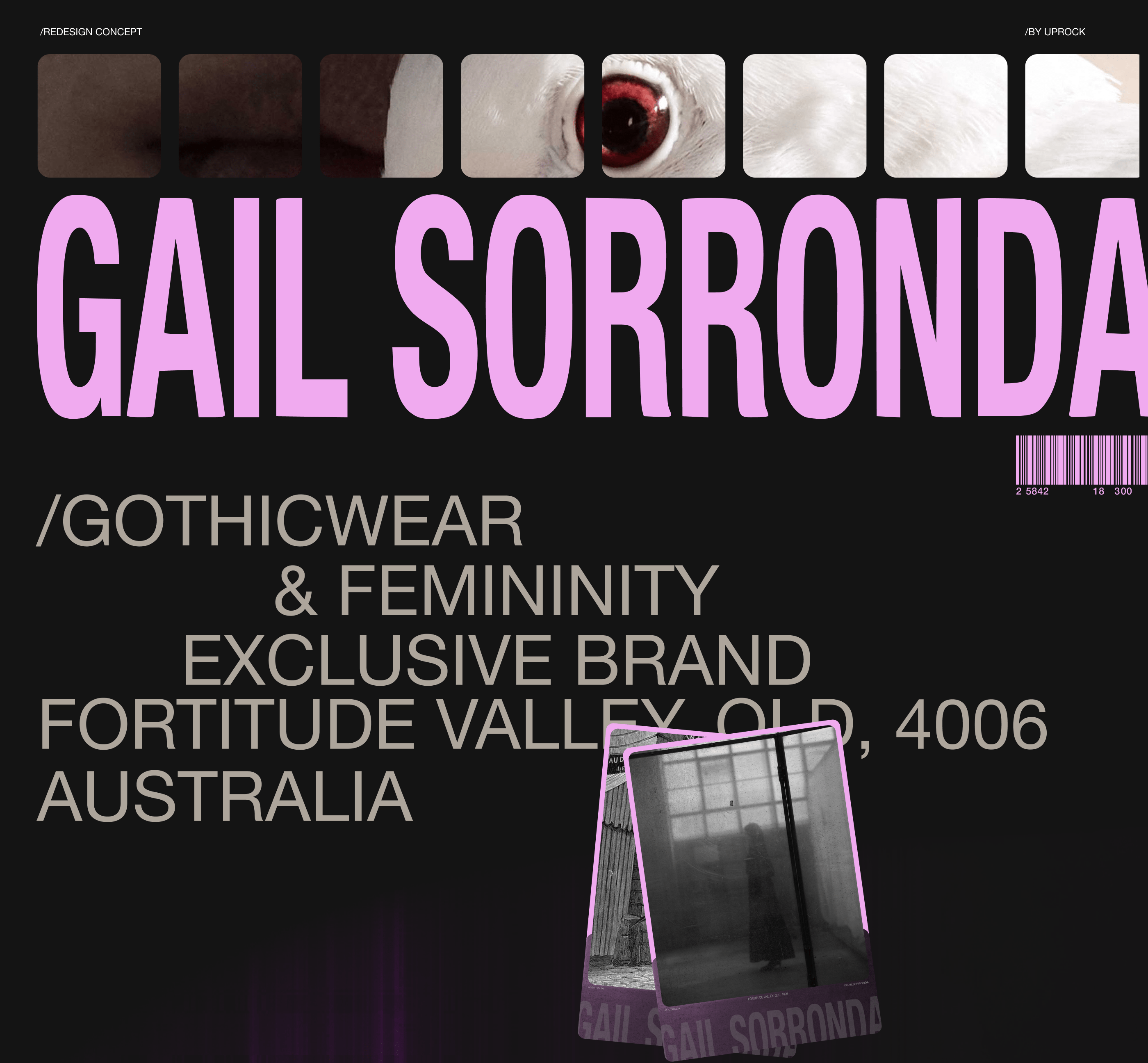 E-commerce redesign concept Gail Sorronda — Изображение №1 — Интерфейсы, Брендинг, Графика на Dprofile