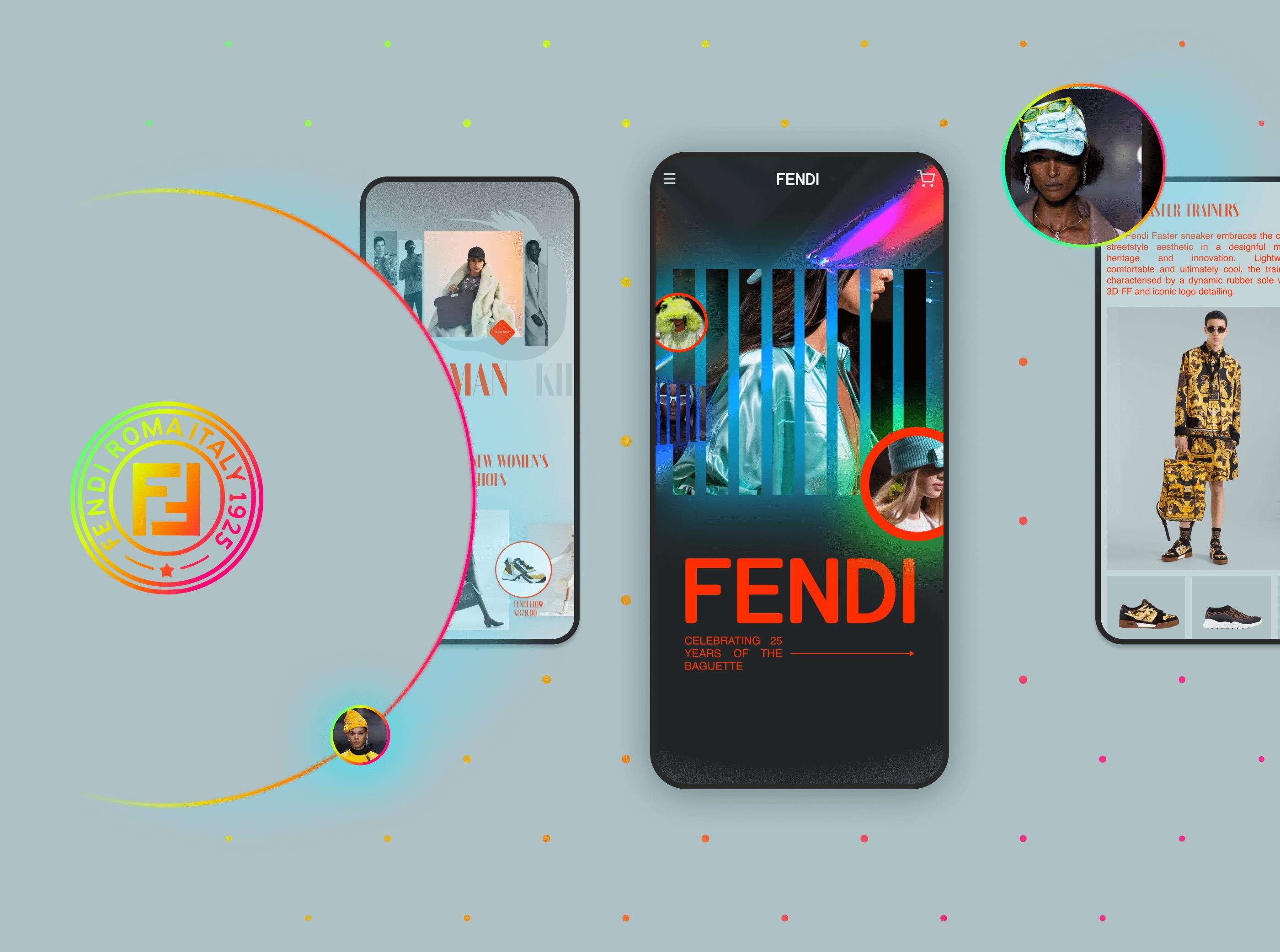 FENDI - Redesign concept e-commerce — Изображение №4 — Интерфейсы, Брендинг, Графика на Dprofile