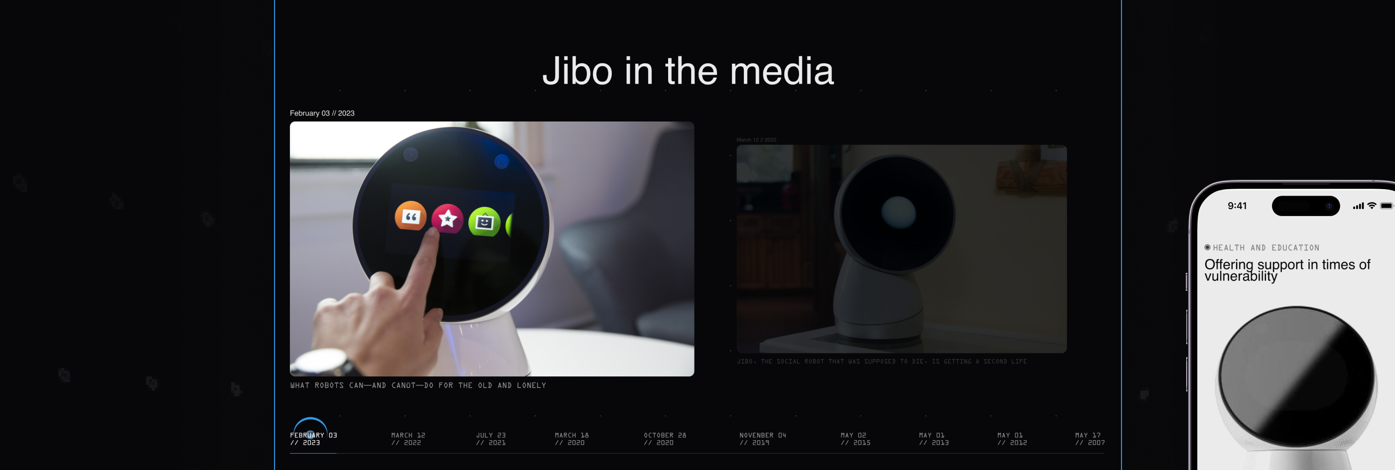 REDESIGN CONCEPT JIBO ROBOT — Изображение №3 — Интерфейсы, Графика на Dprofile