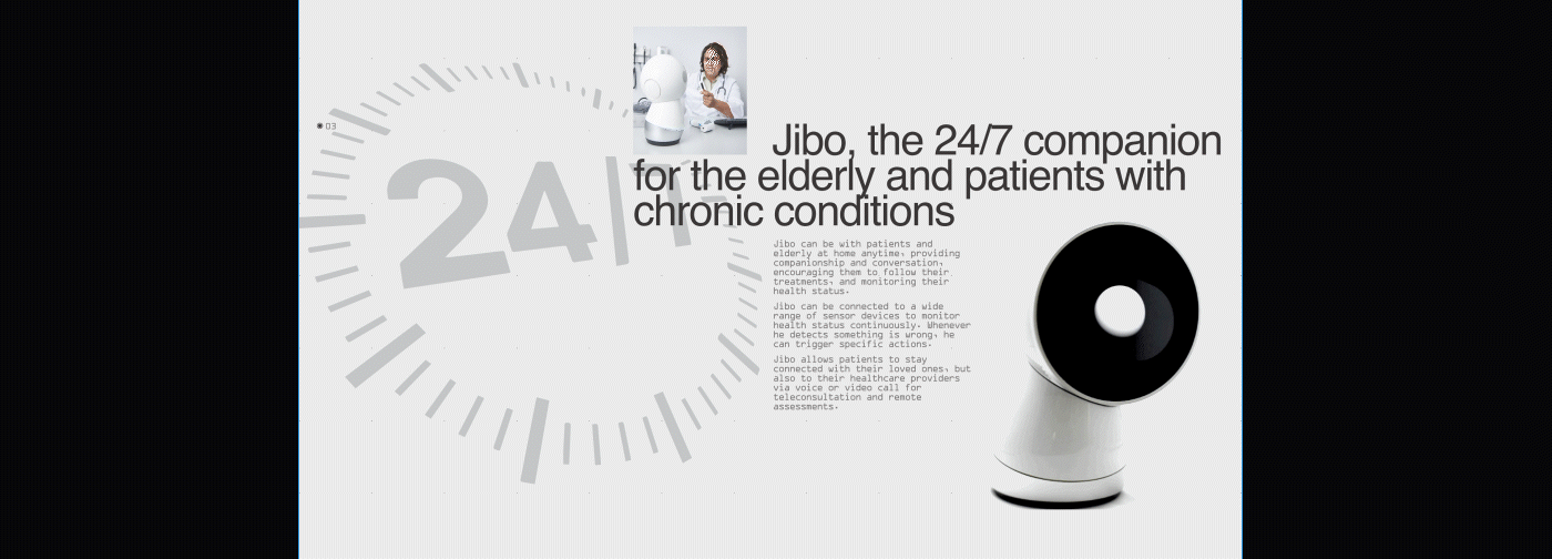 REDESIGN CONCEPT JIBO ROBOT — Изображение №7 — Интерфейсы, Графика на Dprofile