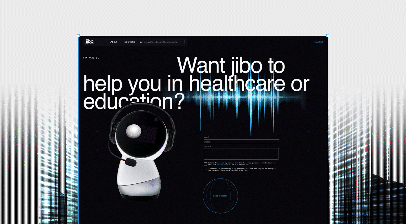 REDESIGN CONCEPT JIBO ROBOT — Изображение №12 — Интерфейсы, Графика на Dprofile