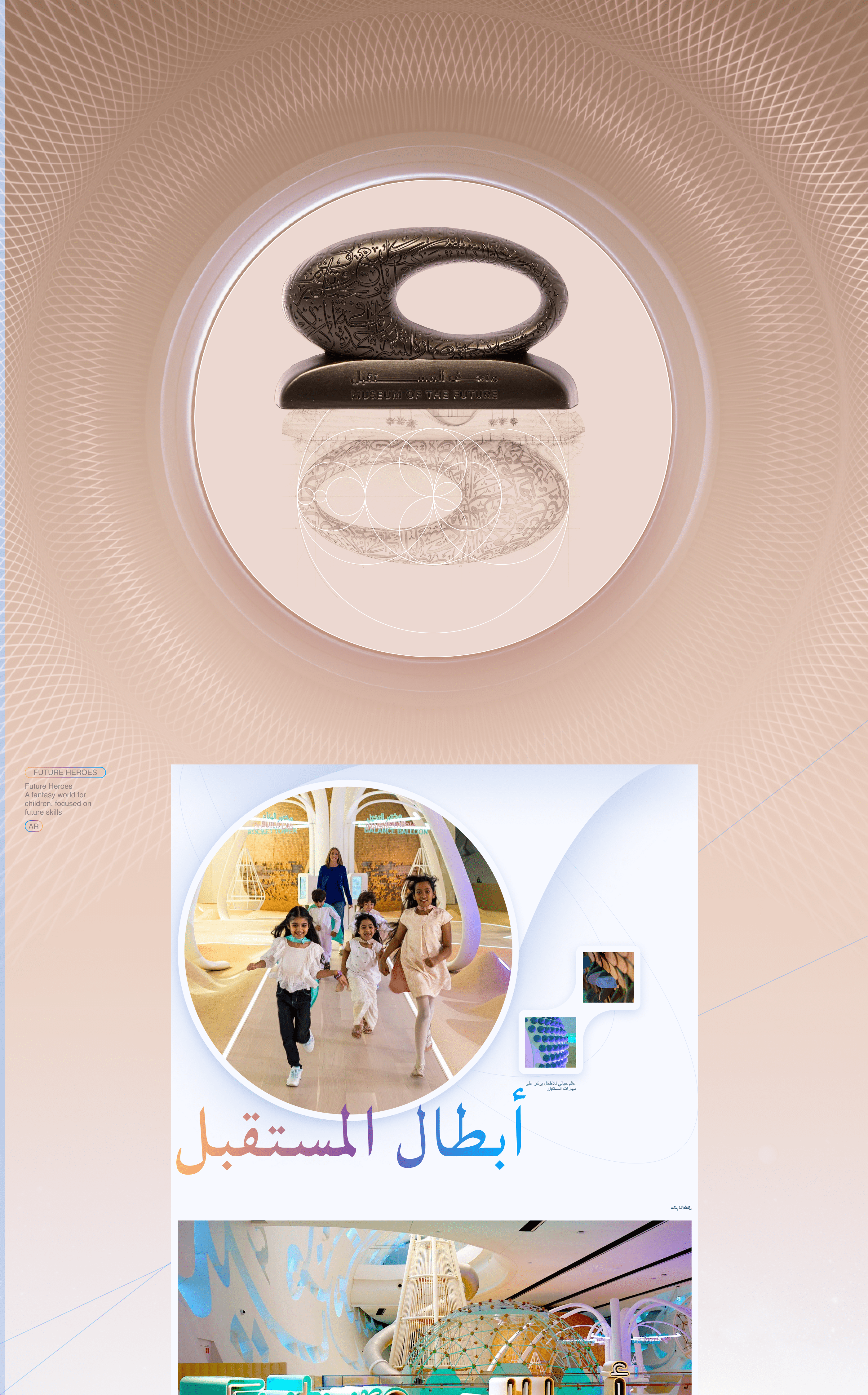 THE MUSEUM OF THE FUTURE | Redesign concept — Изображение №5 — Интерфейсы, Брендинг на Dprofile