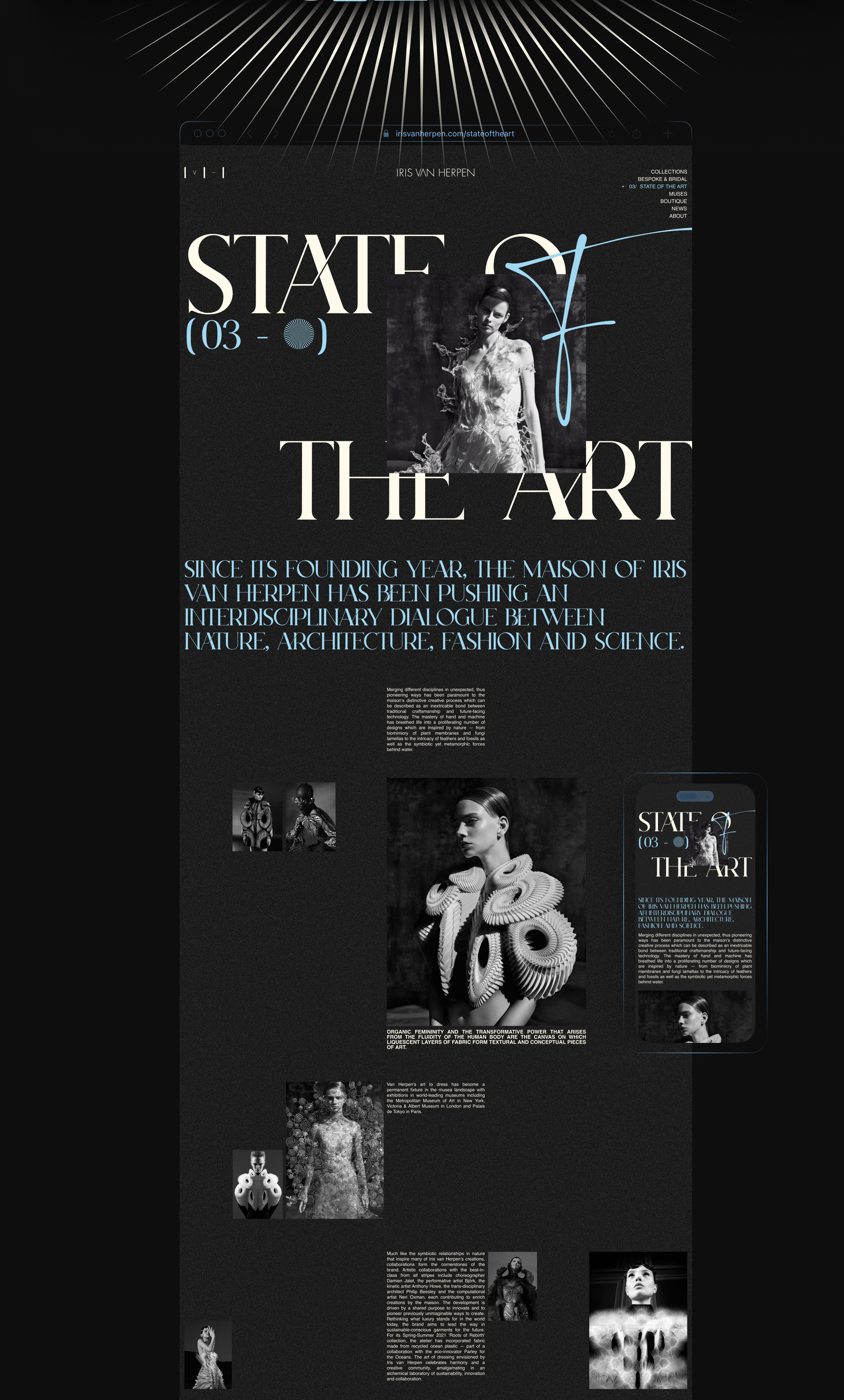 IRIS VAN HERPEN | E-COM — Изображение №15 — Интерфейсы на Dprofile