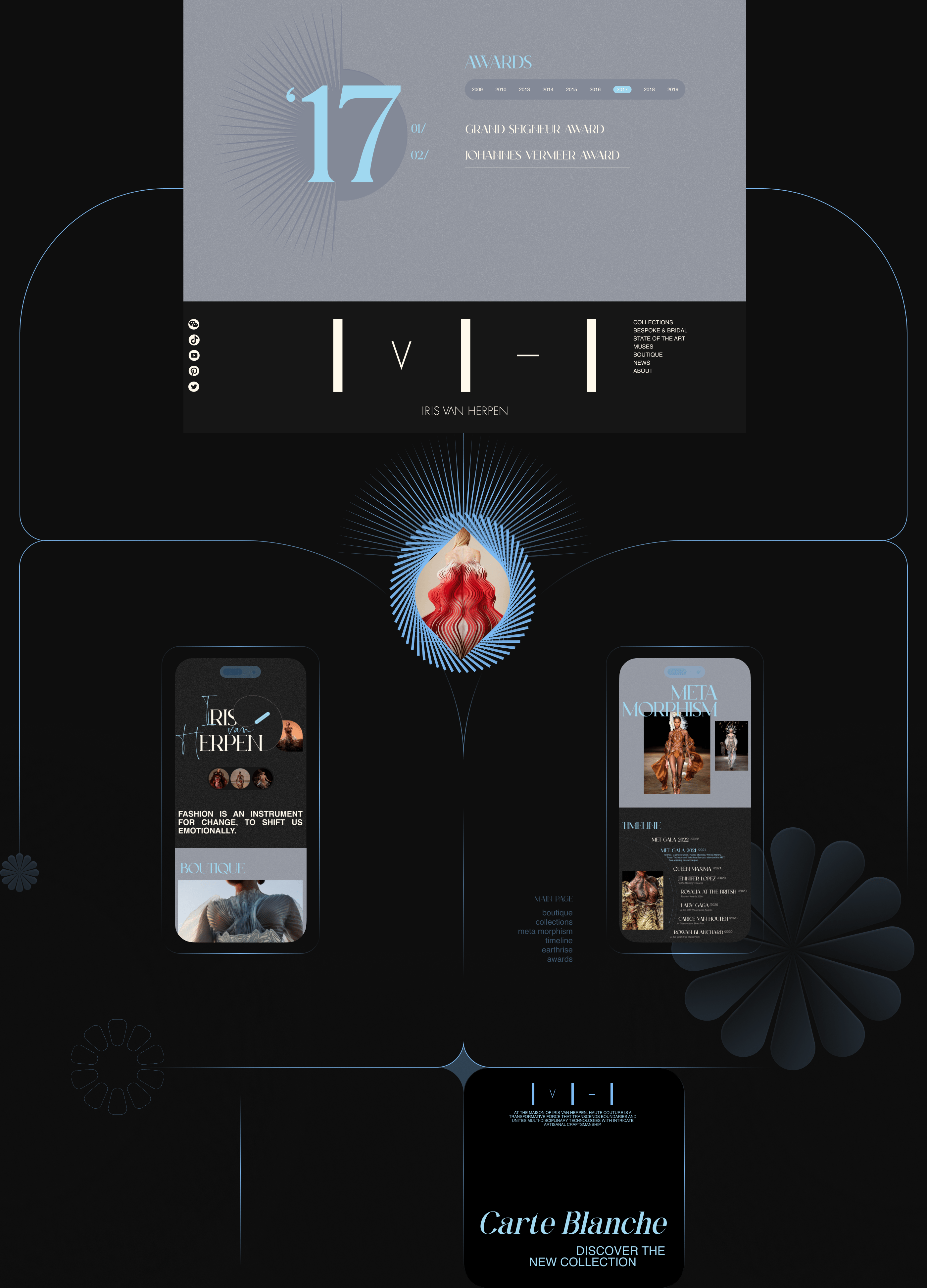 IRIS VAN HERPEN | E-COM — Изображение №4 — Интерфейсы на Dprofile