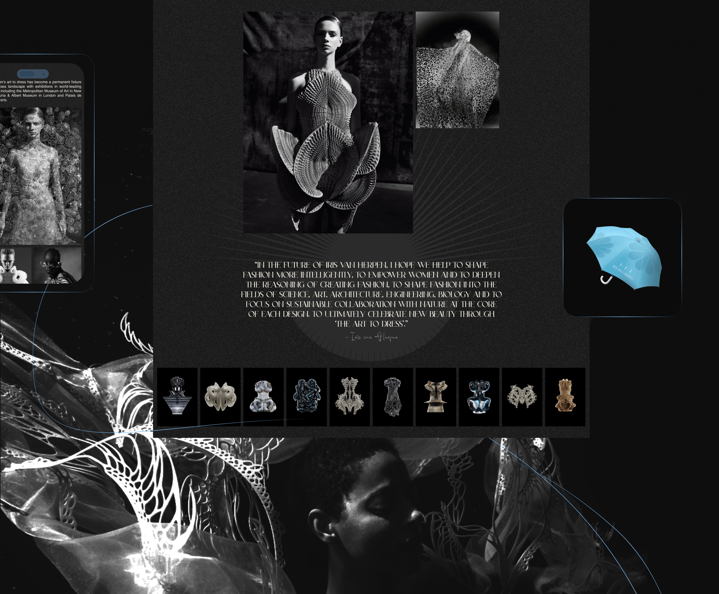 IRIS VAN HERPEN | E-COM — Изображение №16 — Интерфейсы на Dprofile