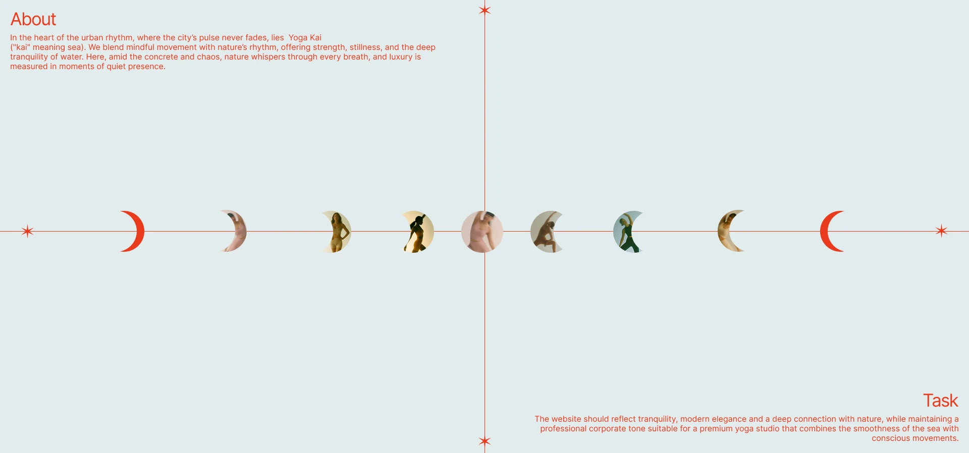 YYOGA KAI | CORPORATE WEBSITE — Изображение №2 — Интерфейсы, Брендинг на Dprofile