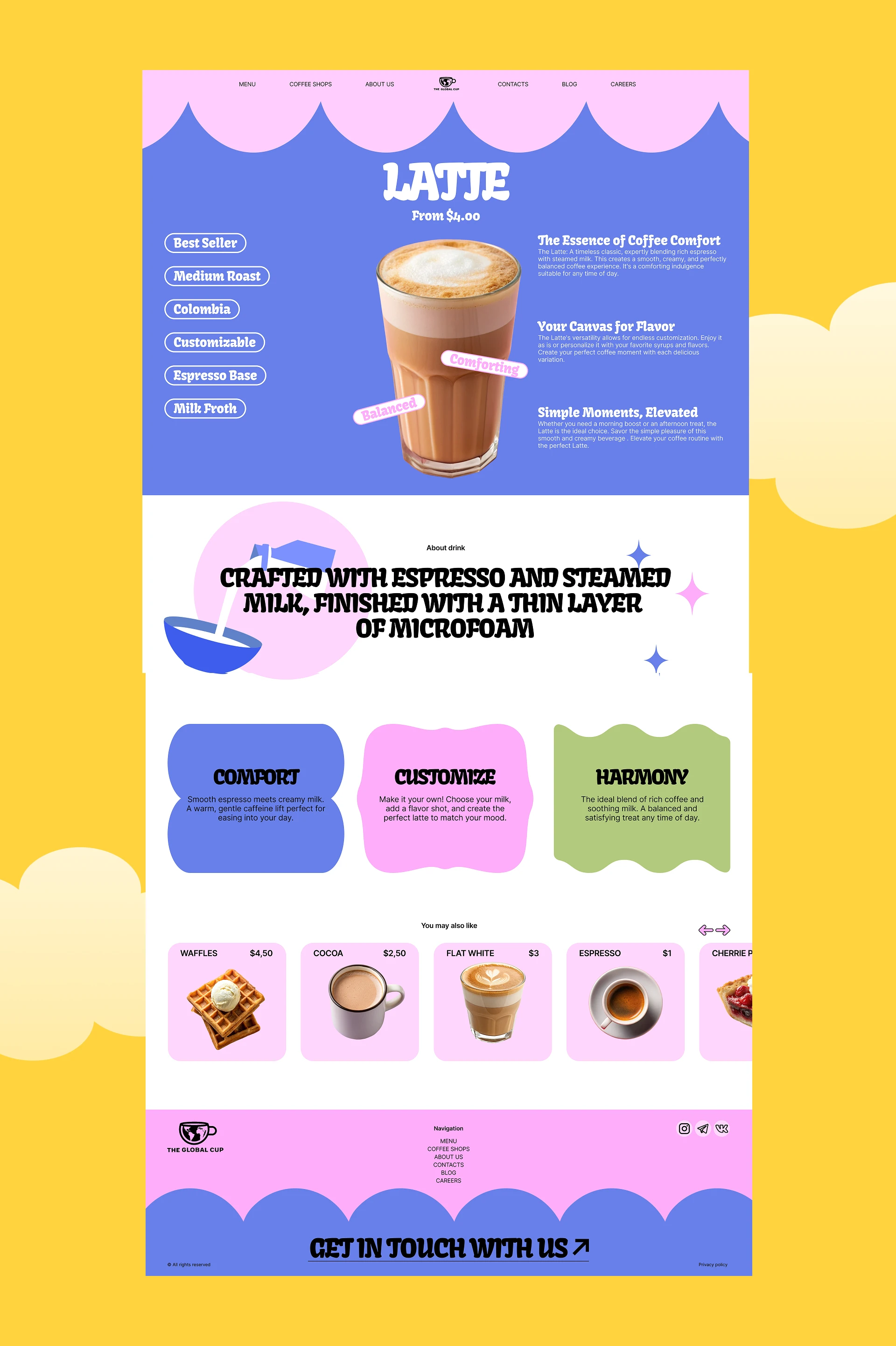 THE GLOBAL CUP | CORPORATE WEBSITE — Изображение №8 — Интерфейсы, Брендинг на Dprofile