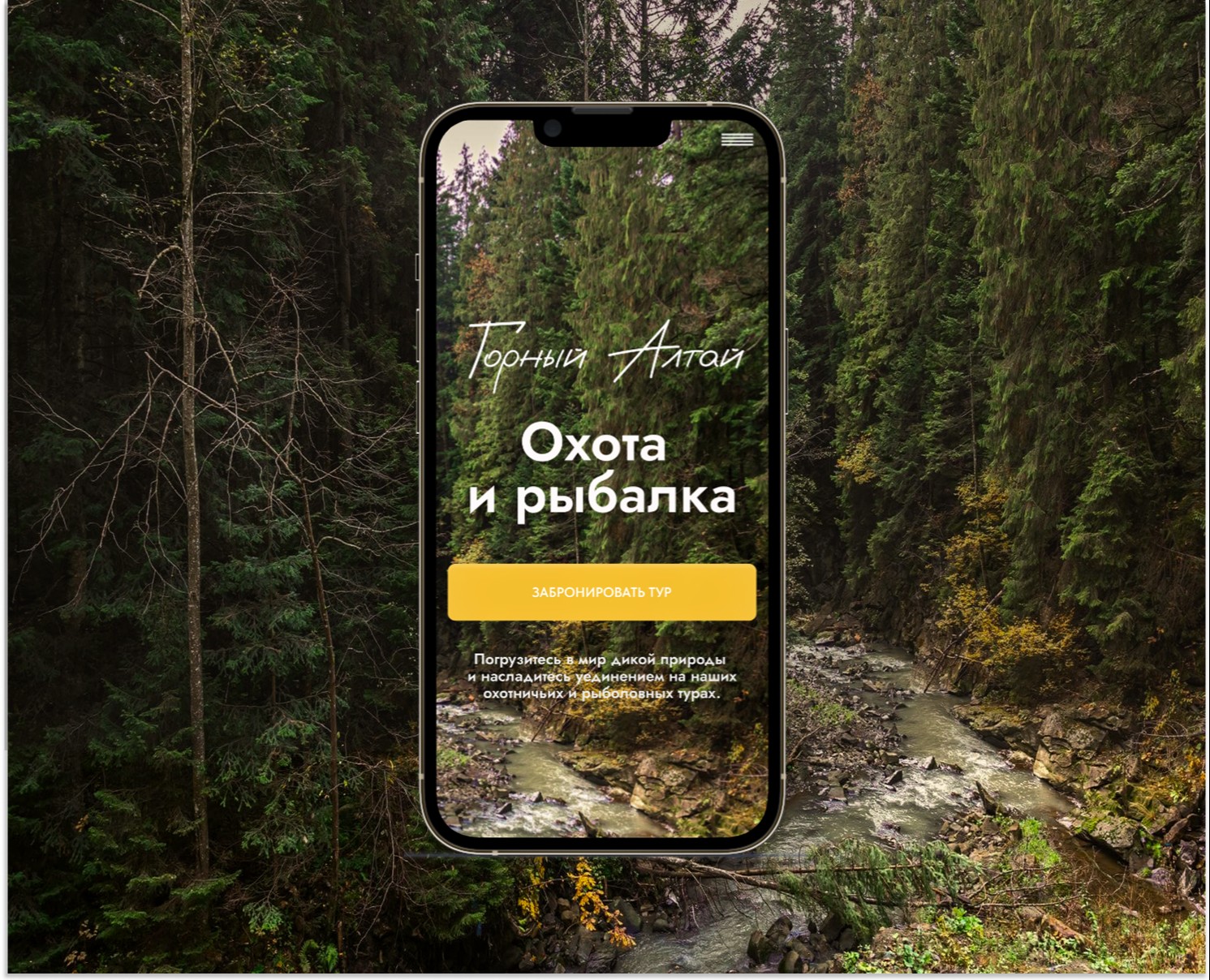 Сайт для организатора туров на Dprofile
