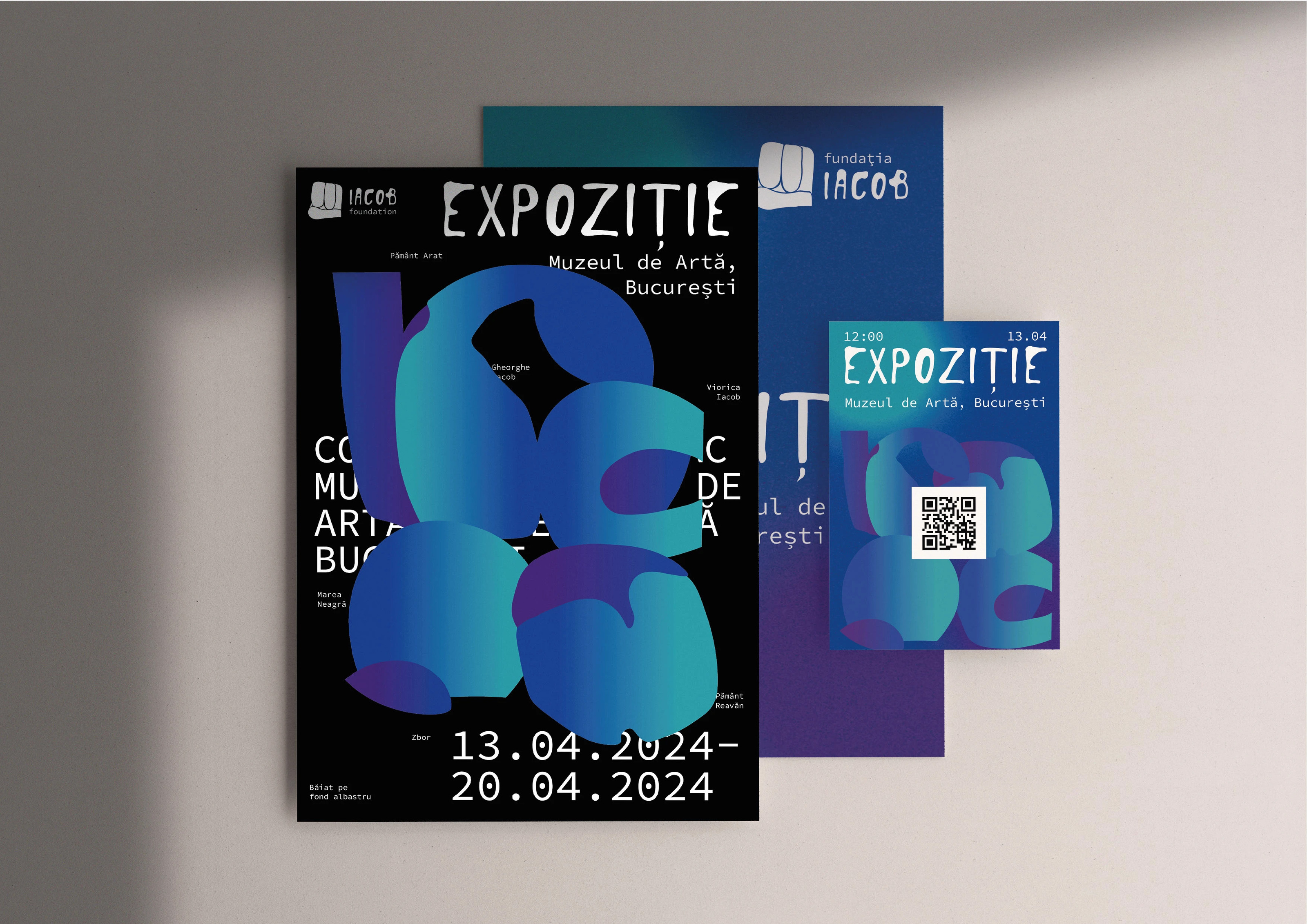 Iacob Fundation. Брендинг для музея мужа и жены. — Изображение №7 — Интерфейсы, Брендинг на Dprofile