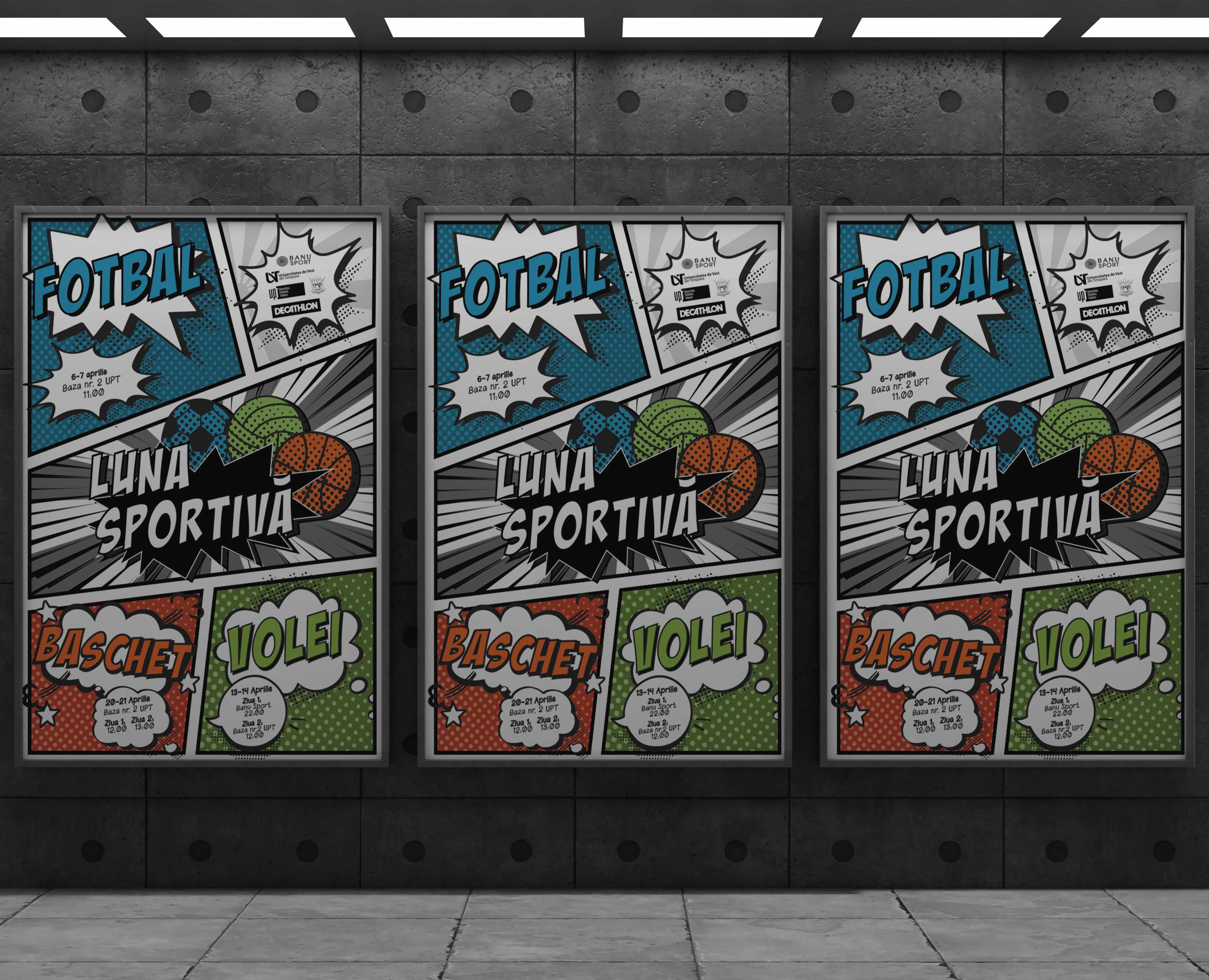 Luna Sportiva. Дизайн для фестиваля "Месяц спорта". — Брендинг на Dprofile