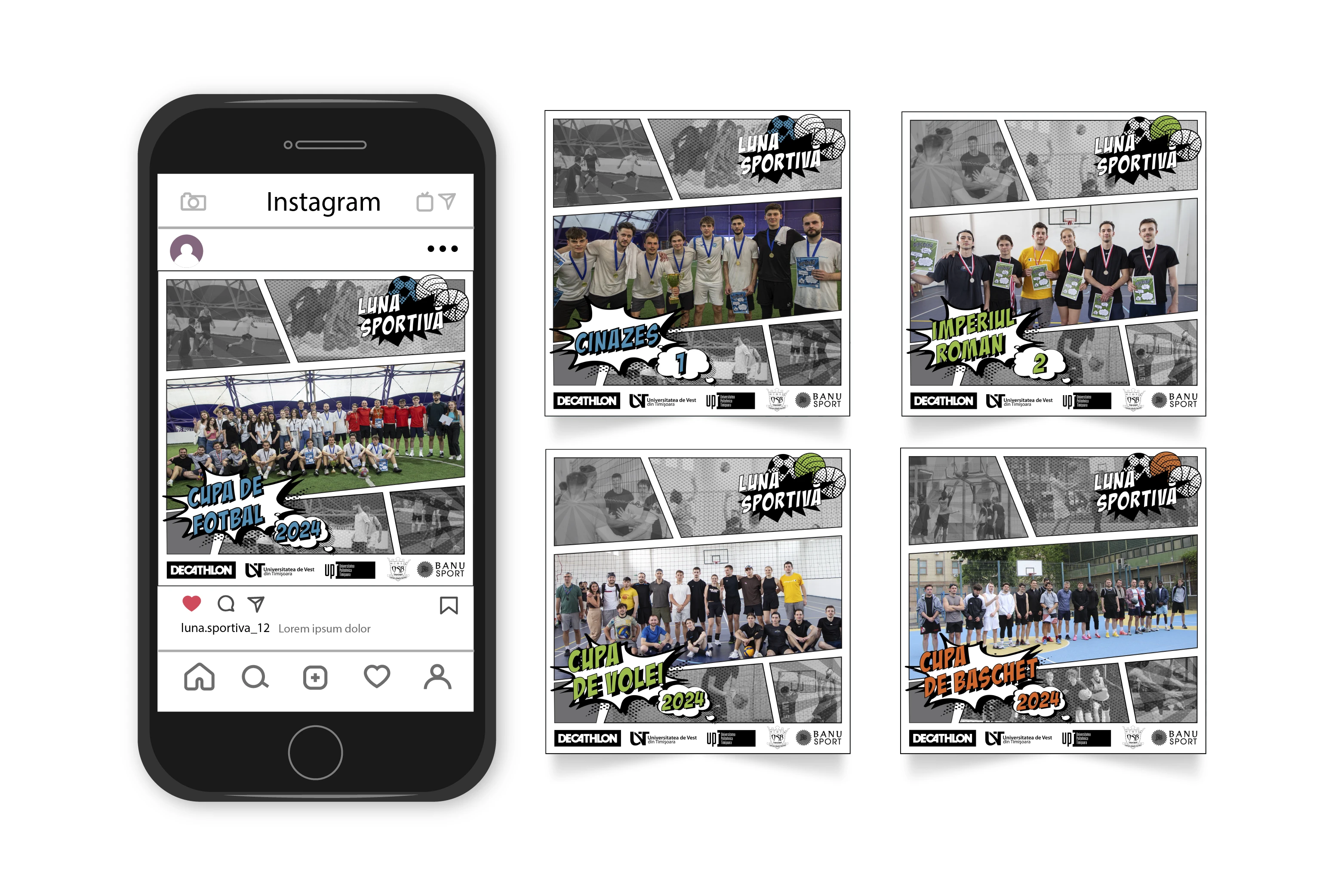 Luna Sportiva. Дизайн для фестиваля "Месяц спорта". — Изображение №3 — Брендинг на Dprofile