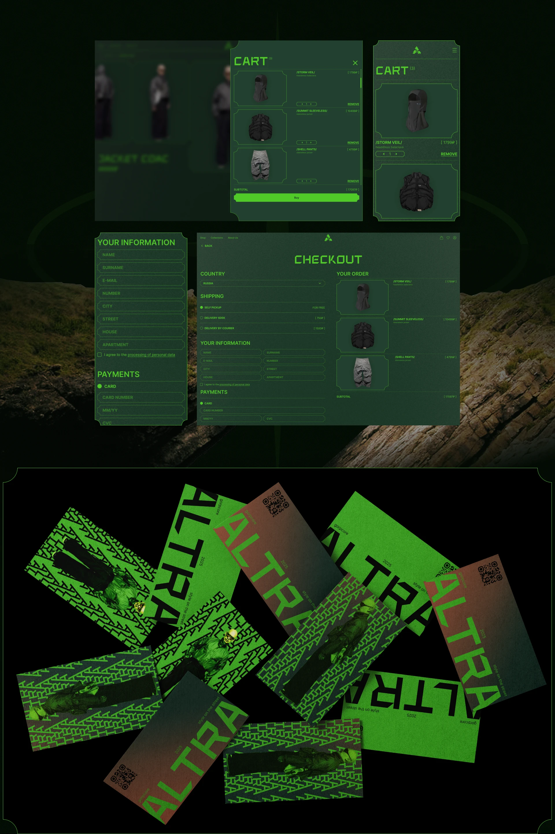 ALTRA | ONLINE STORE — Изображение №10 — Интерфейсы, Графика на Dprofile